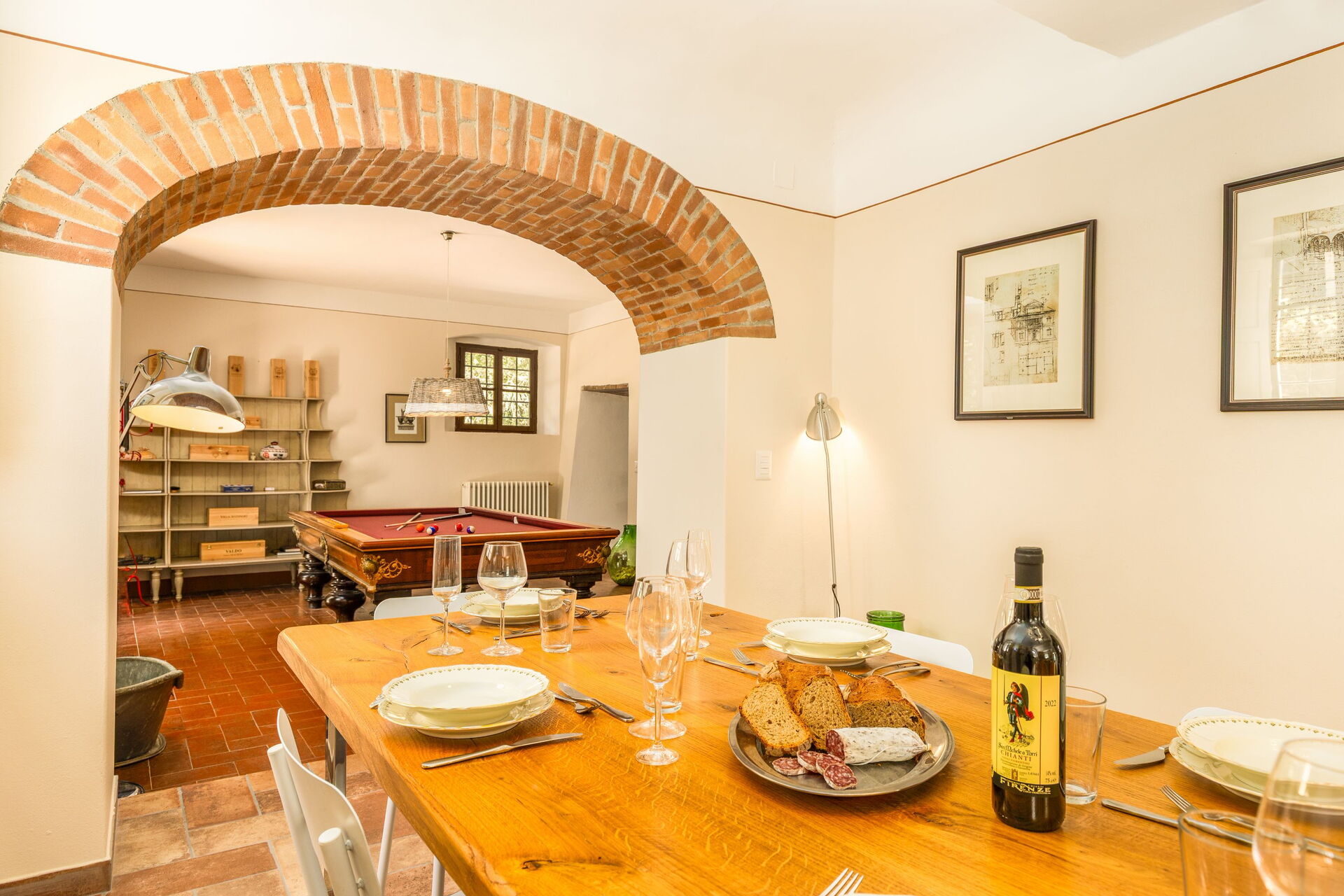 Villa Orchidea tuin in San Donnino