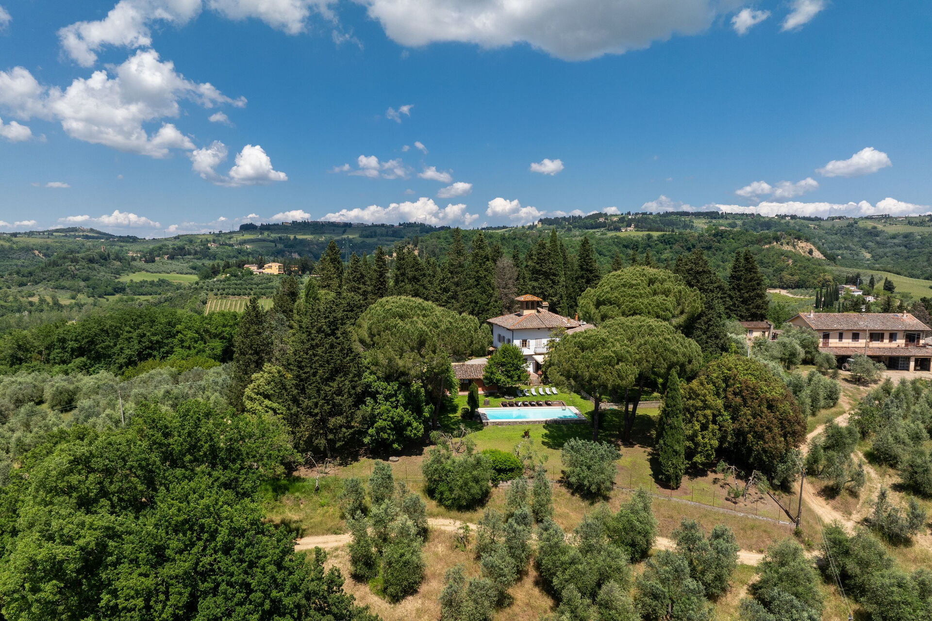 Villa Orchidea badkamer in San Donnino