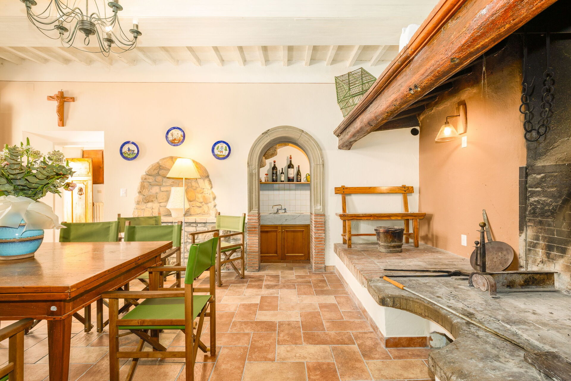 Villa Orchidea tuin in San Donnino