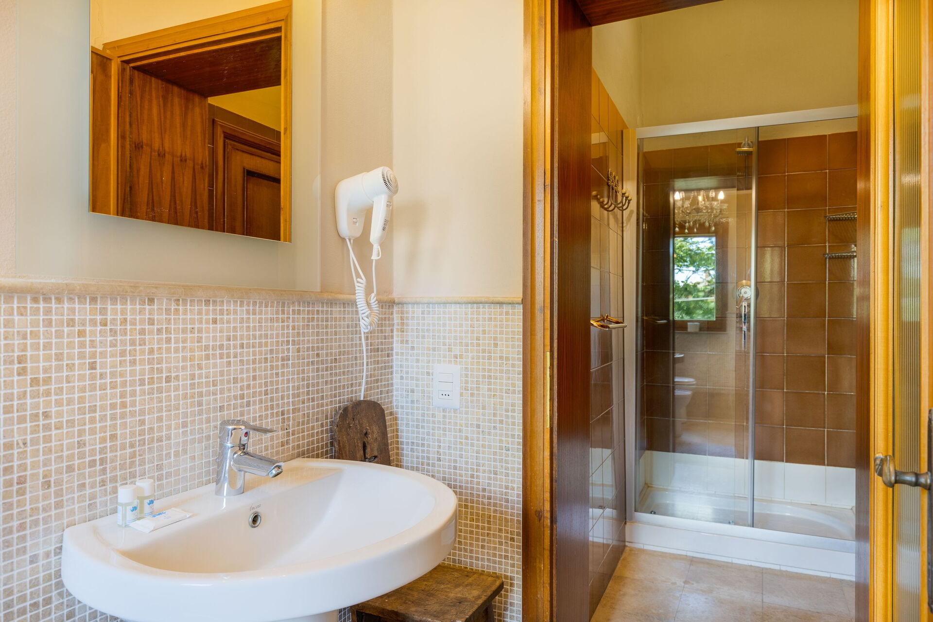 Villa Orchidea badkamer in San Donnino