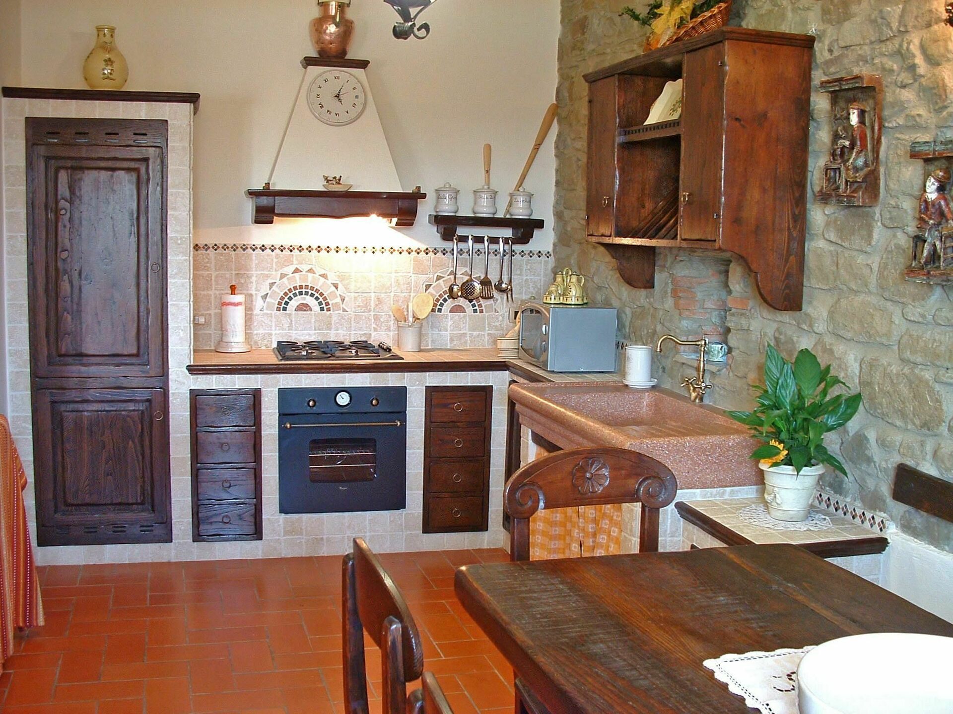 Casa Ivan tuin in Cortona