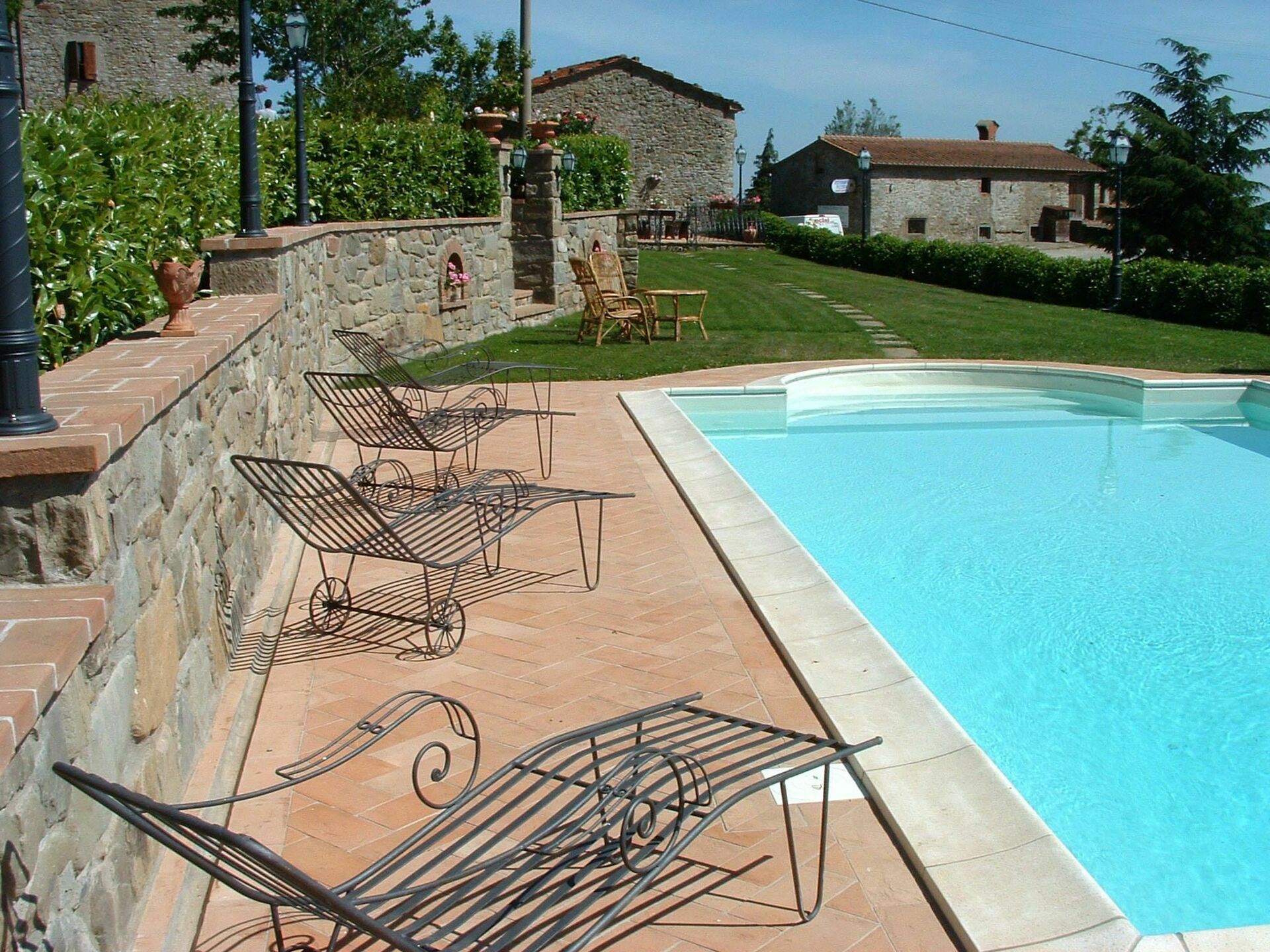 Casa Ivan slaapkamer in Cortona