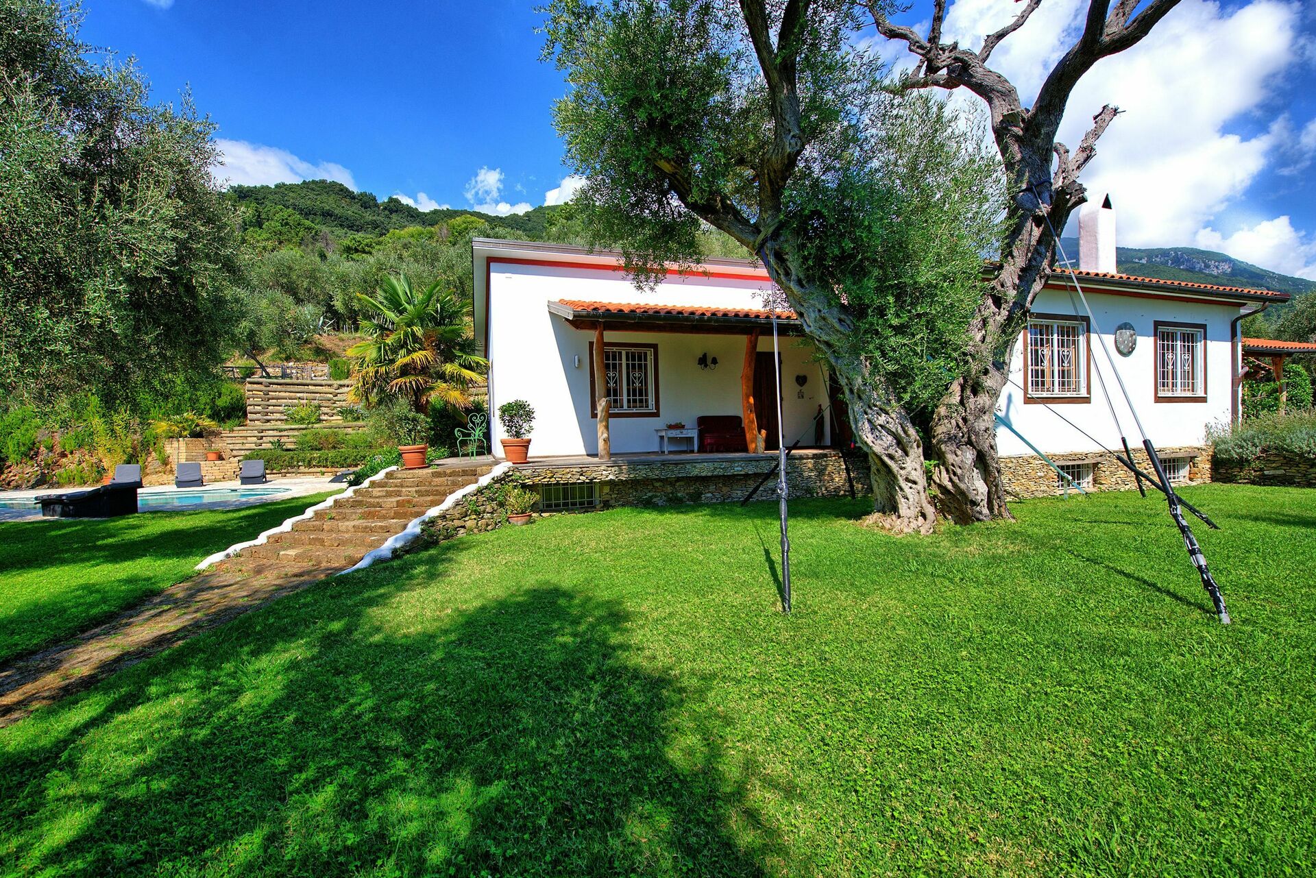 Villa Oliveta badkamer in Pietrasanta