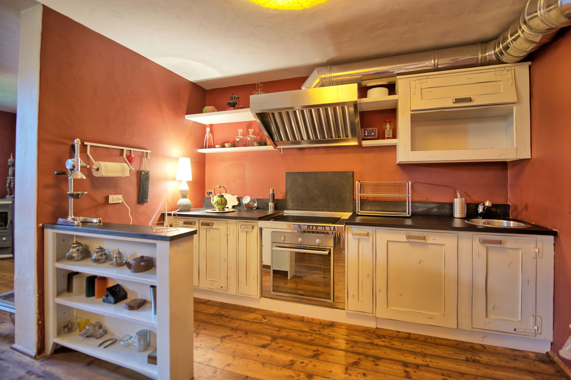 Villa Oliveta keuken in Pietrasanta