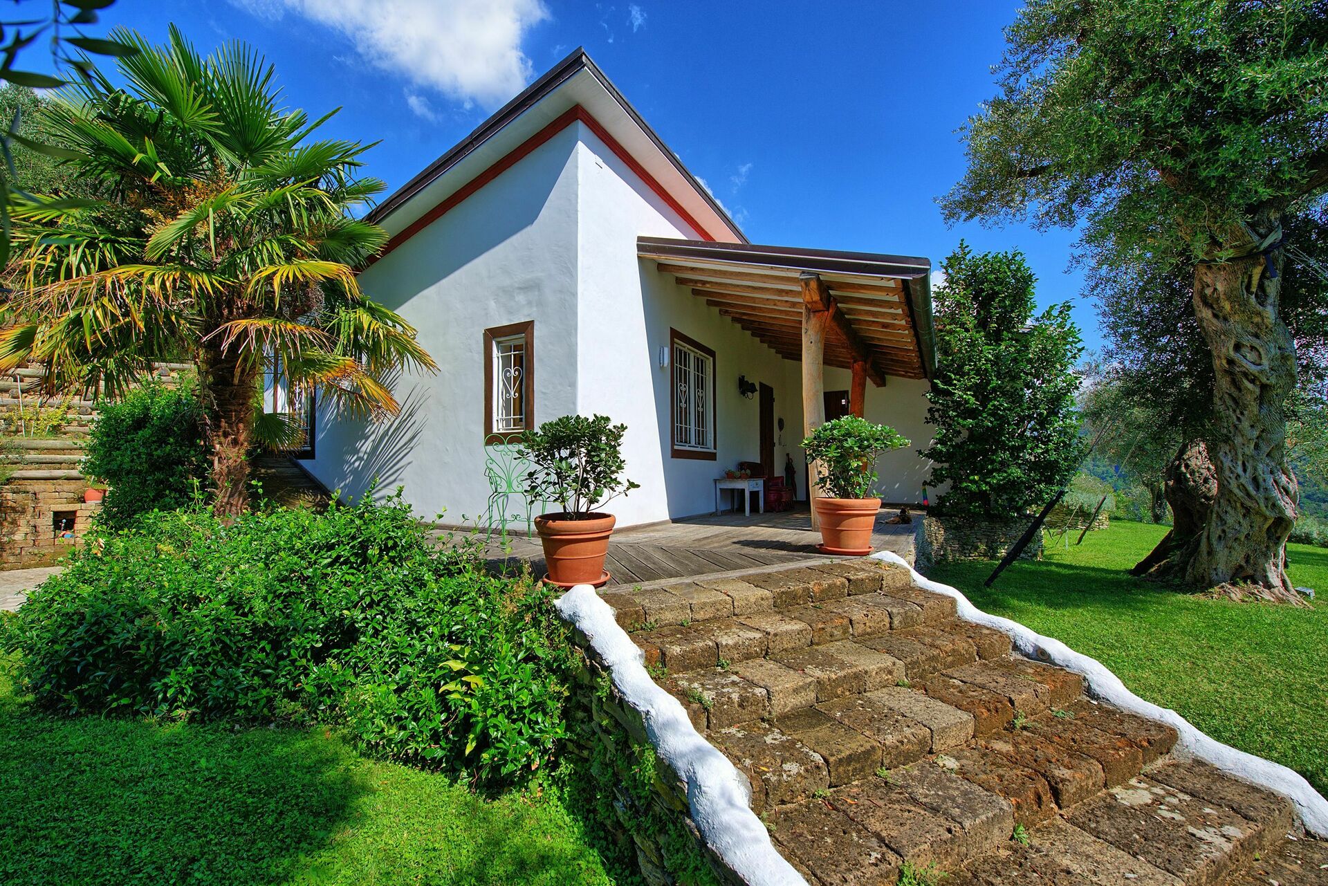 Villa Oliveta tuin in Pietrasanta