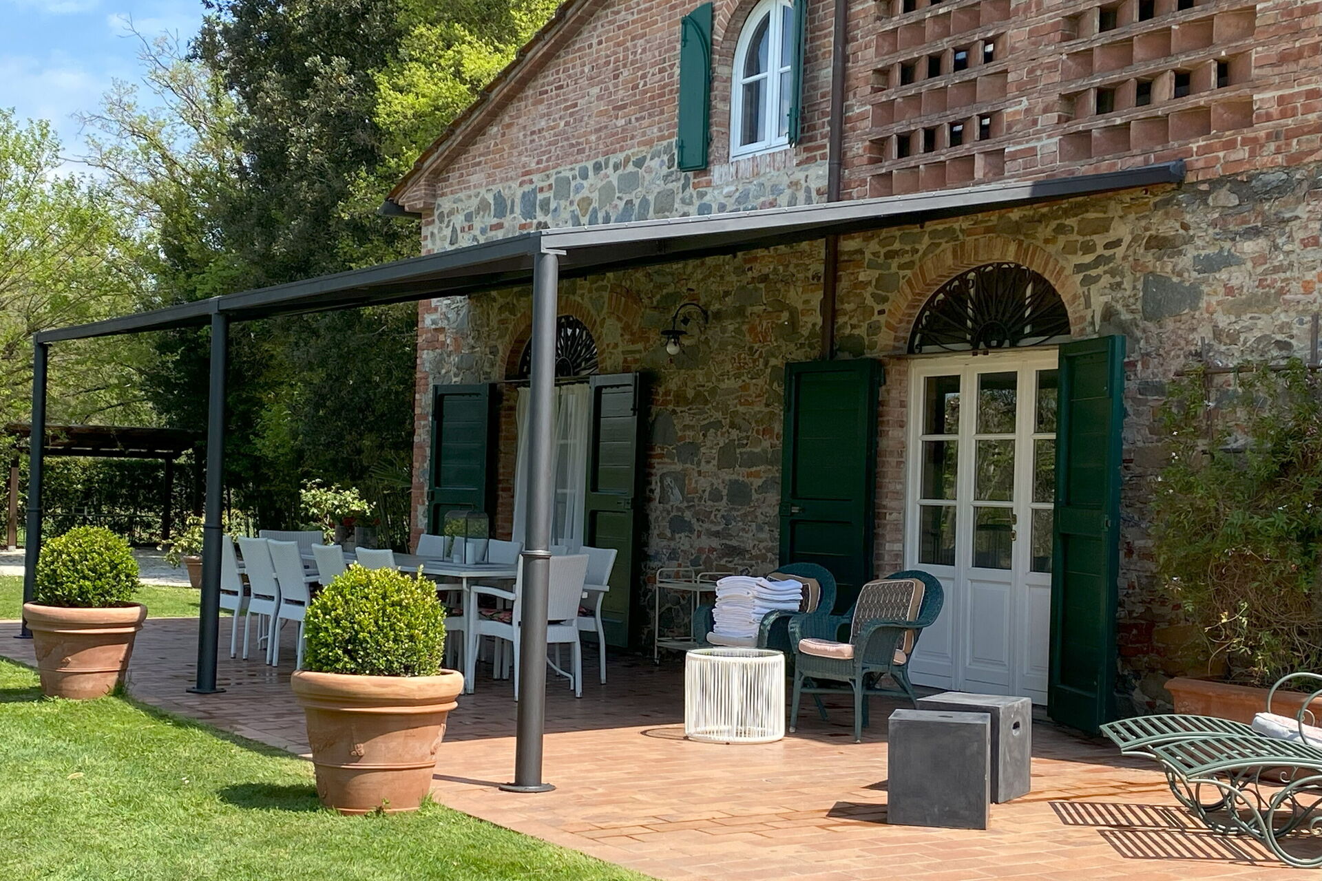 Villa Fontine badkamer in Orentano