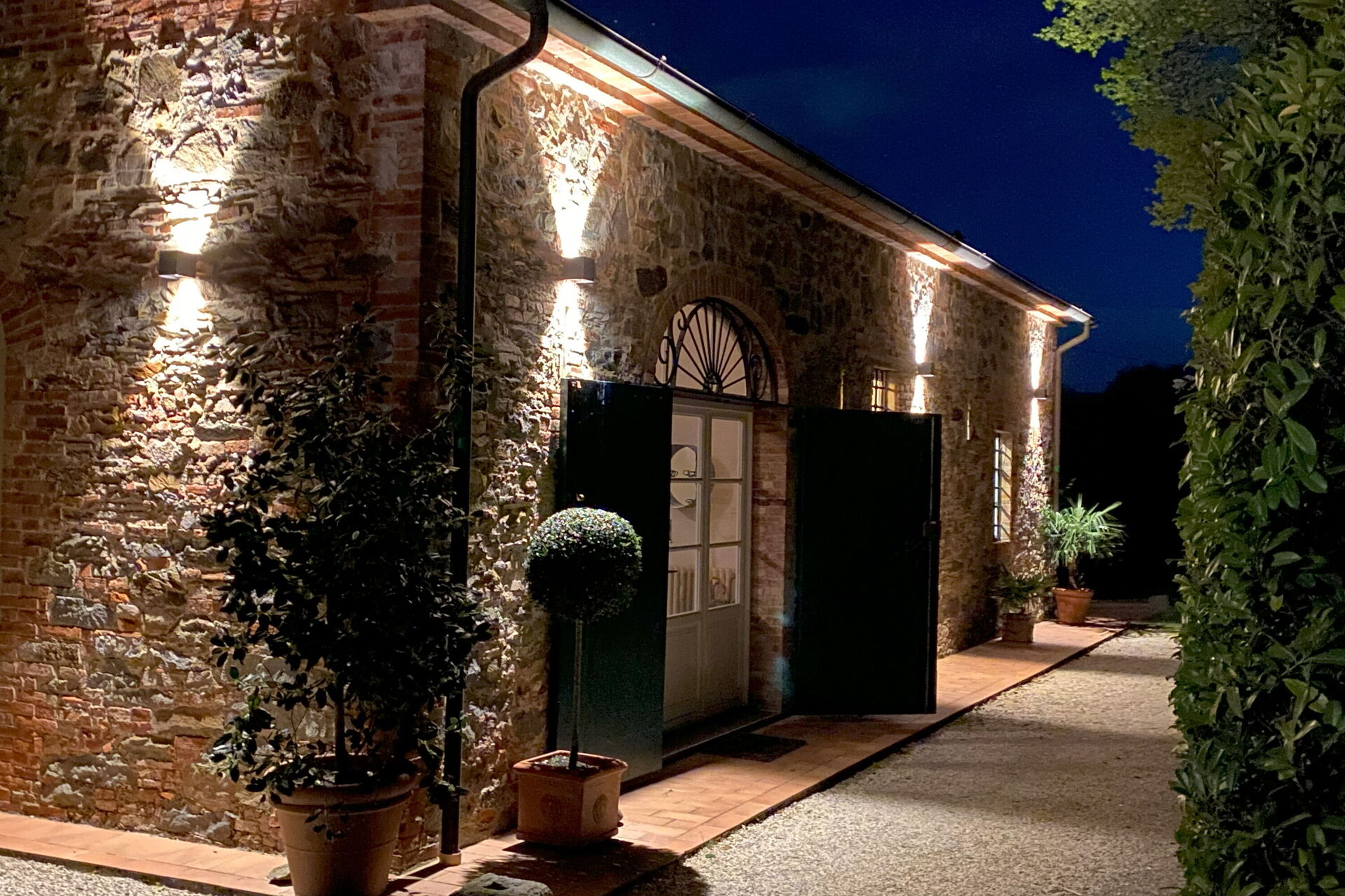 Villa Fontine keuken in Orentano