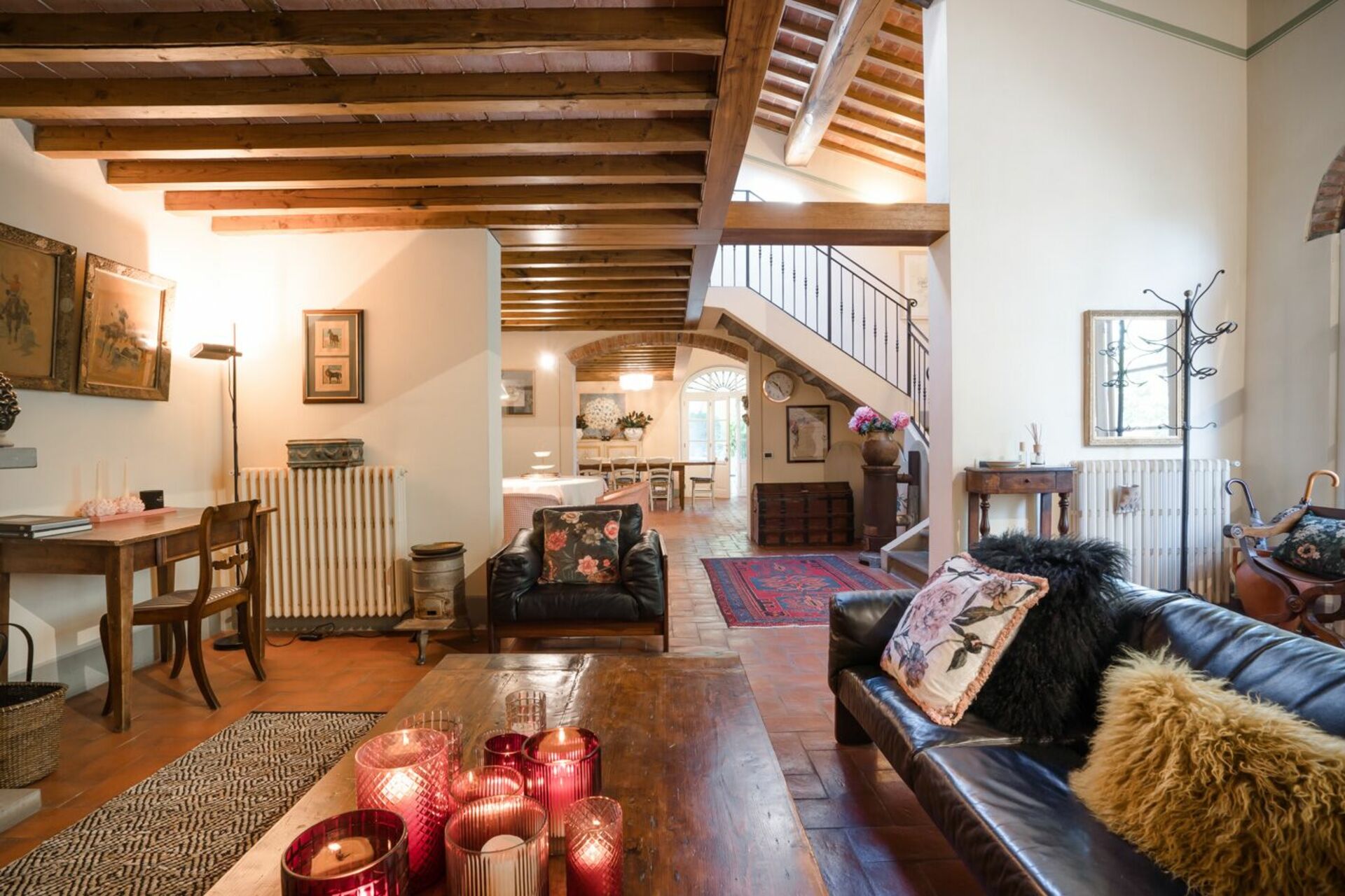 Villa Fontine interieur in Orentano