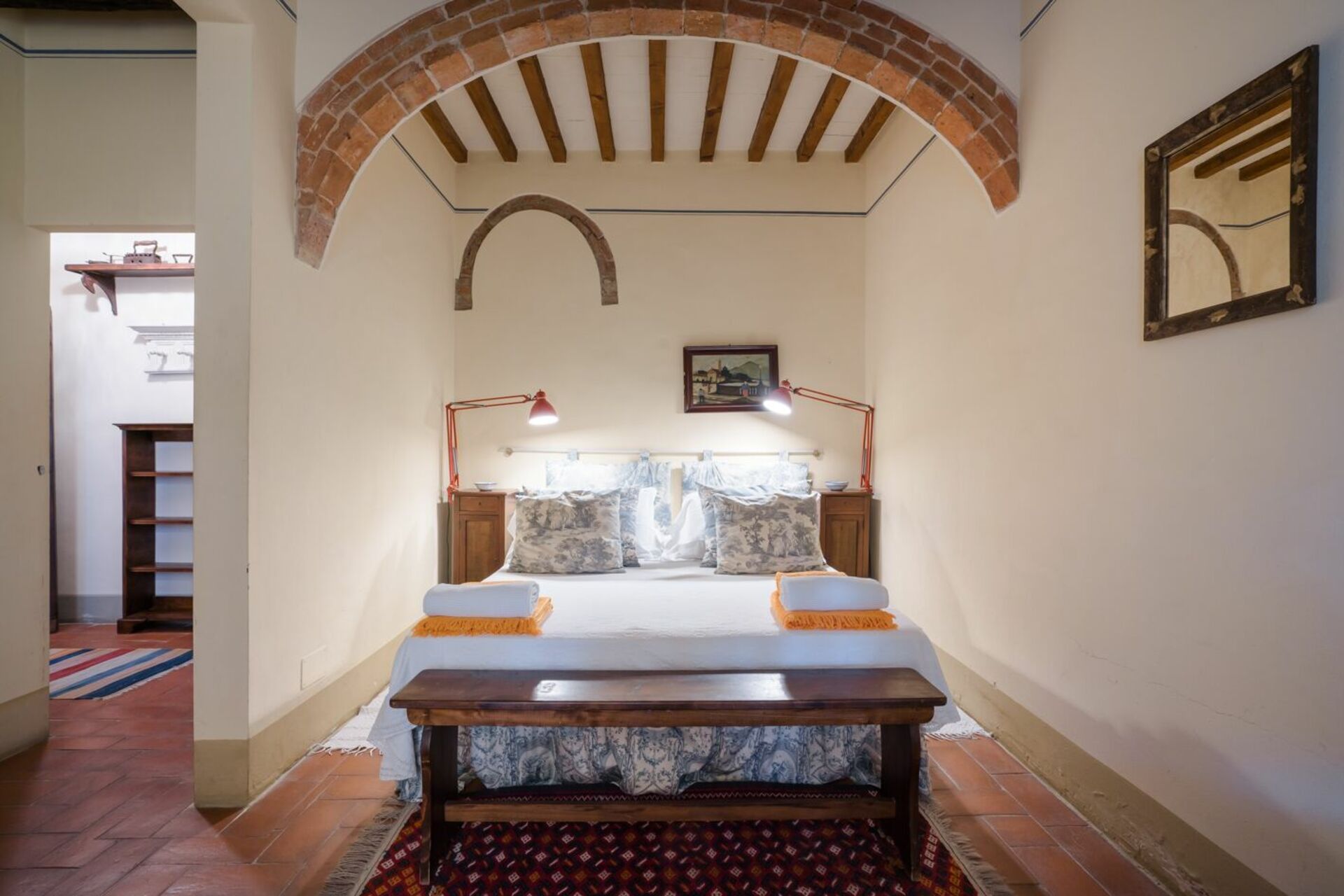 Villa Fontine tuin in Orentano