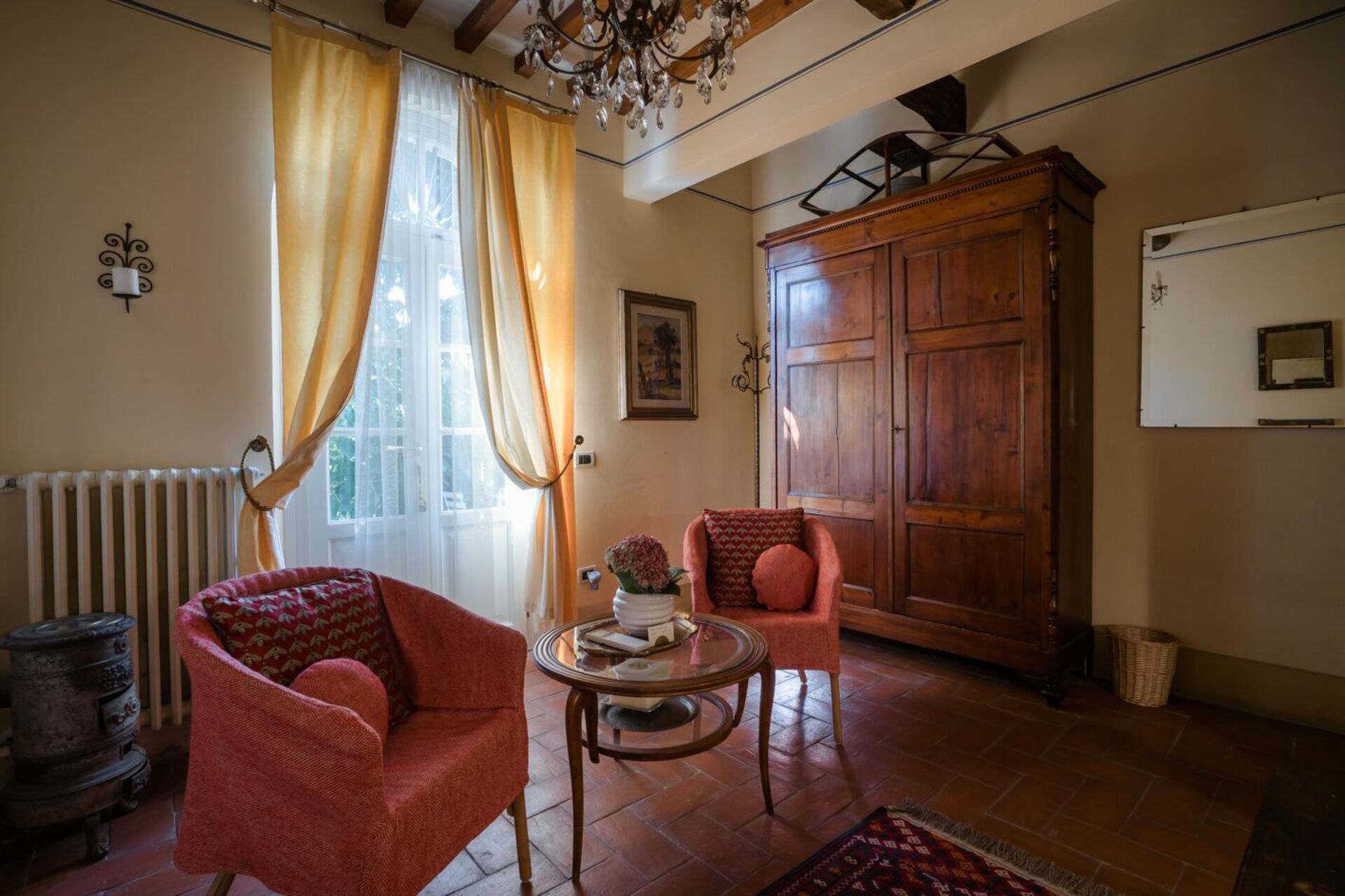 Villa Fontine badkamer in Orentano
