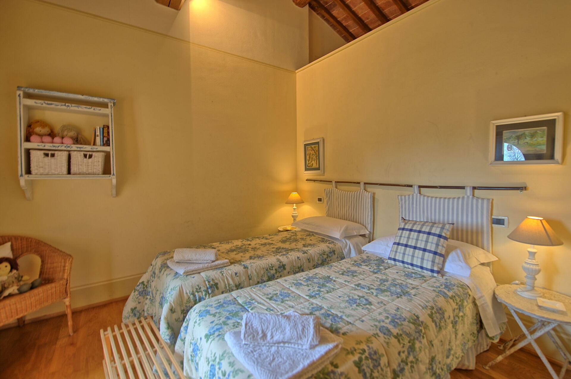 Villa Fontine badkamer in Orentano