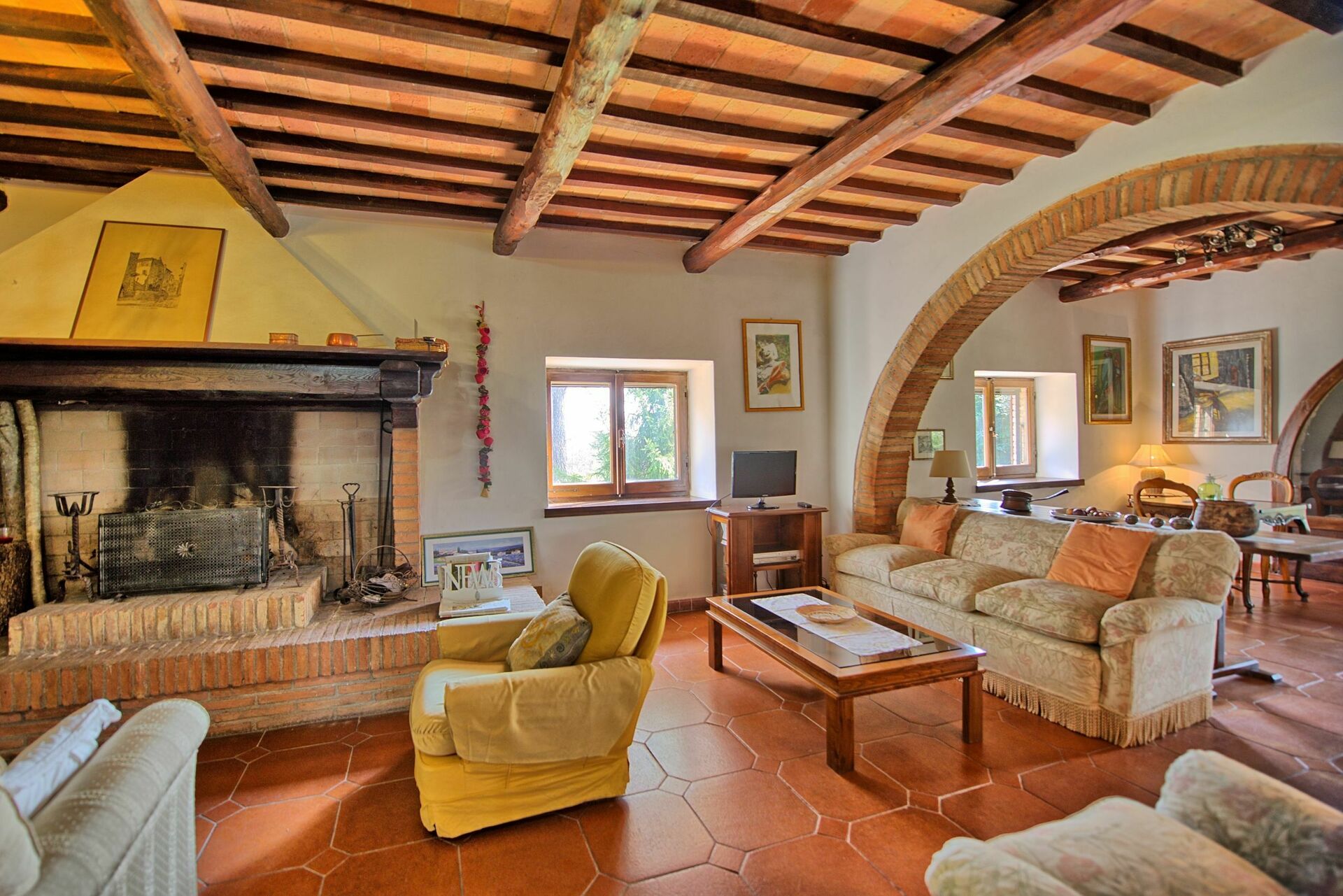 Casale Giulio tuin in Cetona