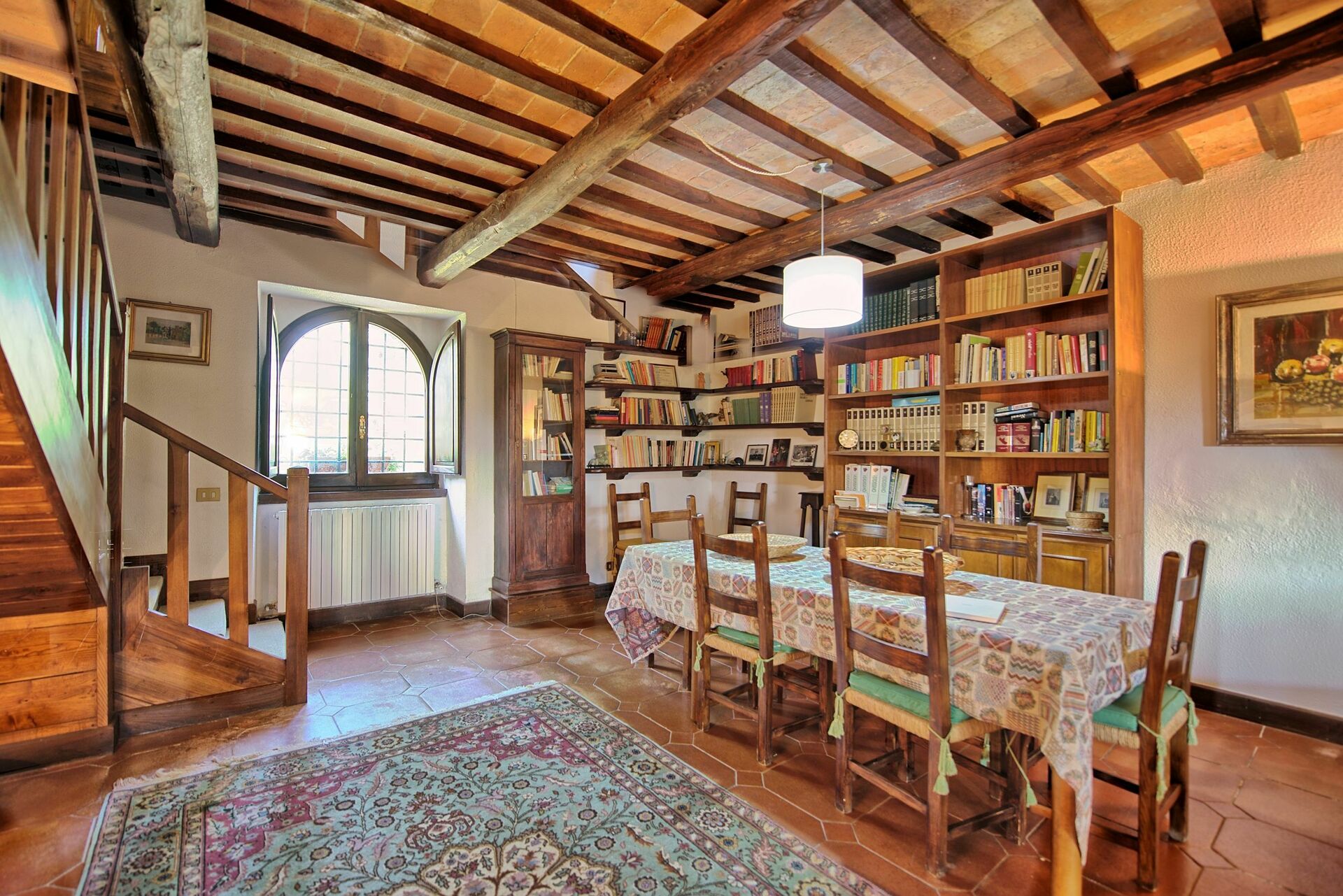 Casale Giulio badkamer in Cetona