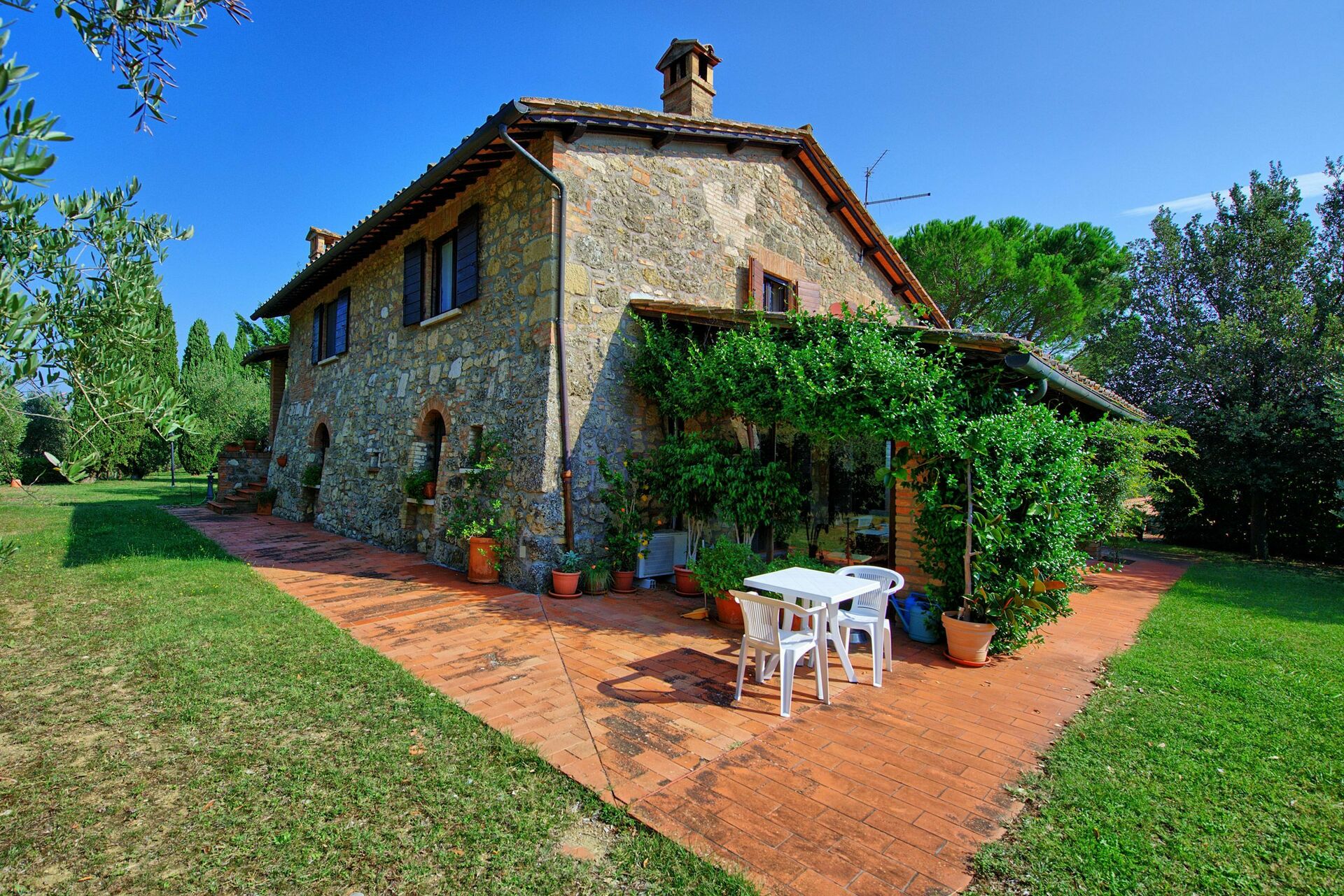 Casale Giulio keuken in Cetona