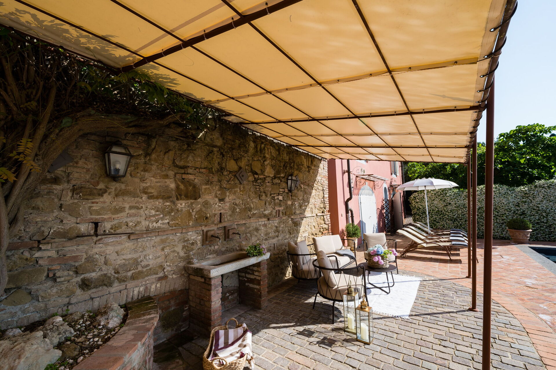 Villa Angelica tuin in Fabbrica