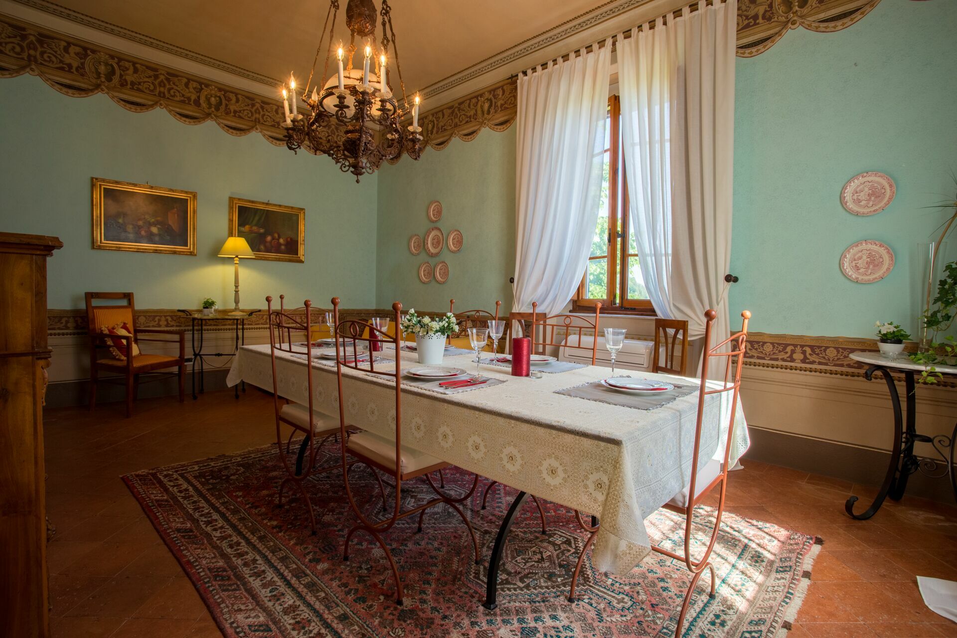 Villa Angelica interieur in Fabbrica