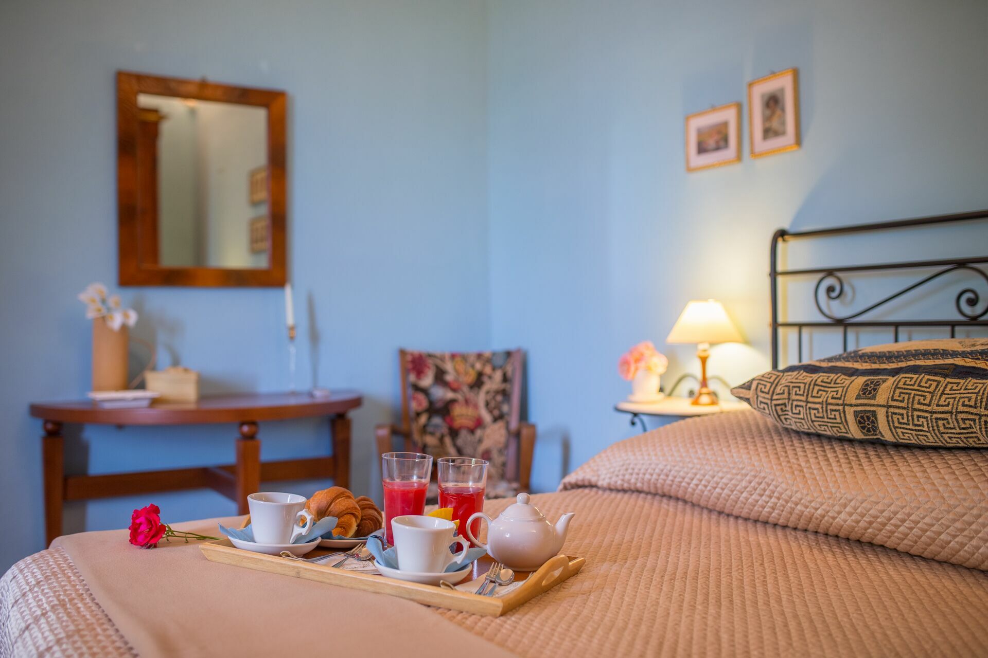 Villa Angelica slaapkamer in Fabbrica