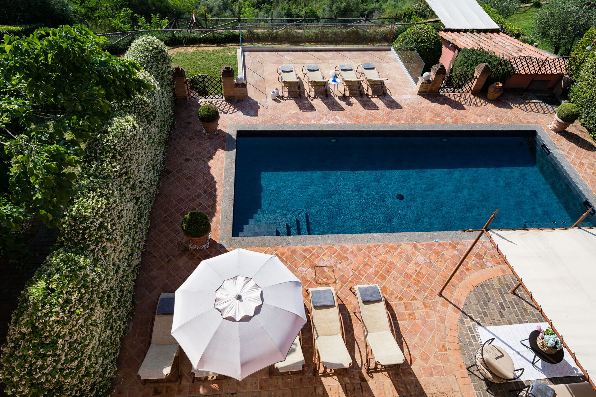 Villa Angelica tuin in Fabbrica