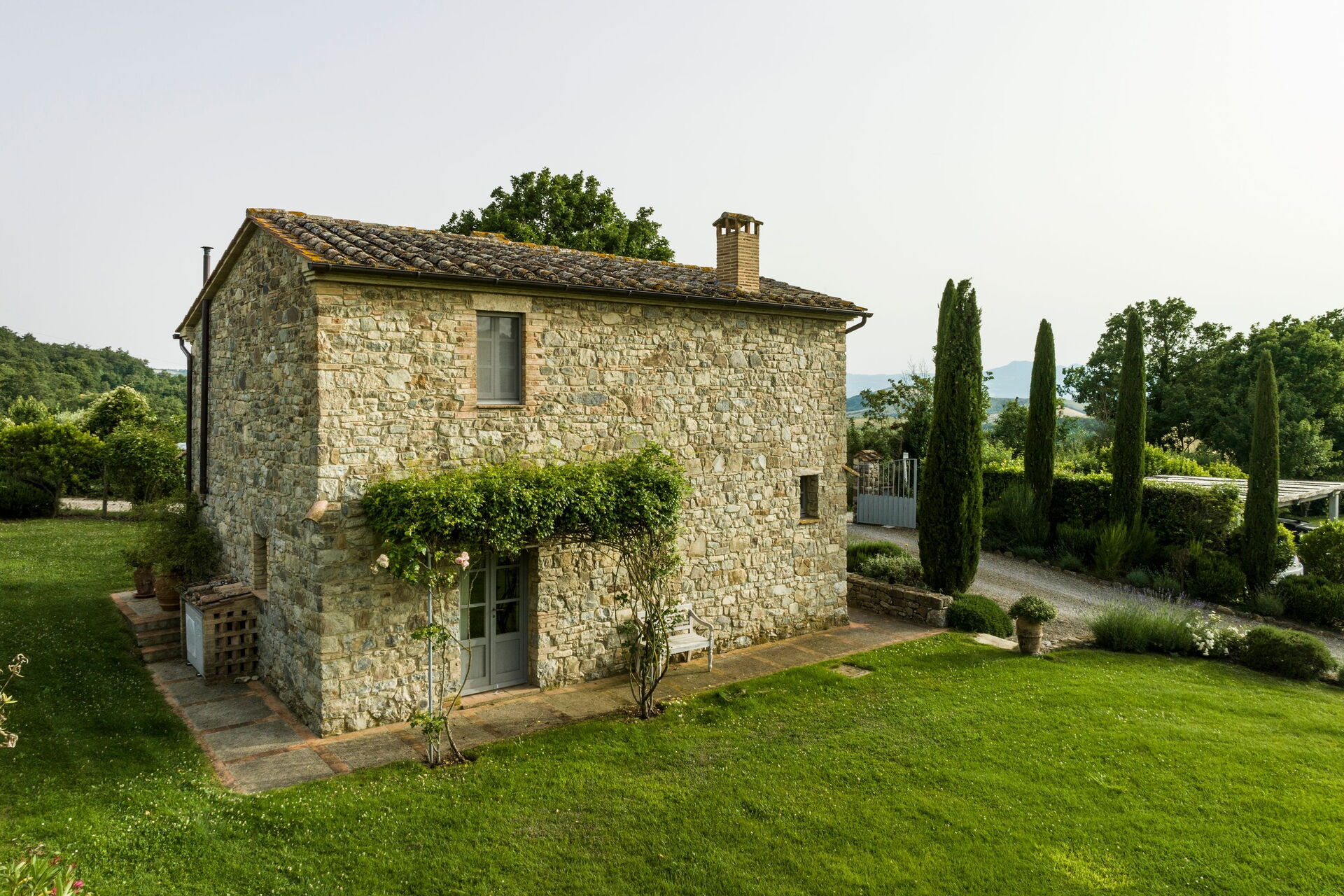 Villa Danilo tuin in San Casciano Dei Bagni