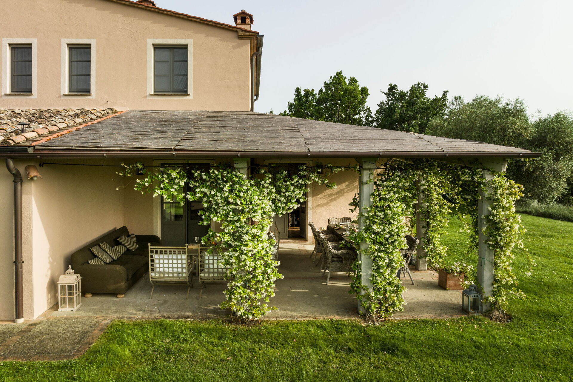 Villa Danilo slaapkamer in San Casciano Dei Bagni