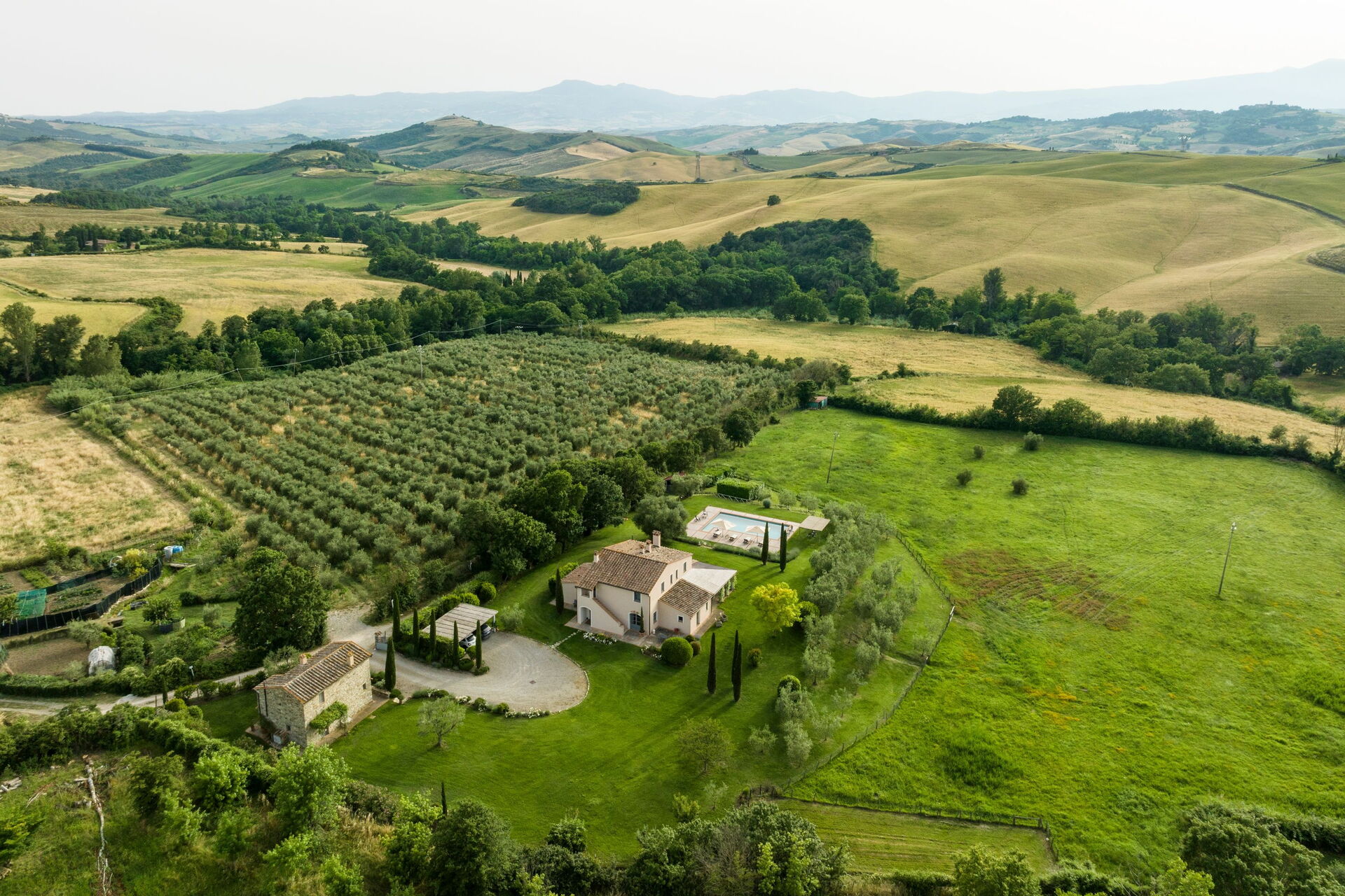 Villa Danilo keuken in San Casciano Dei Bagni