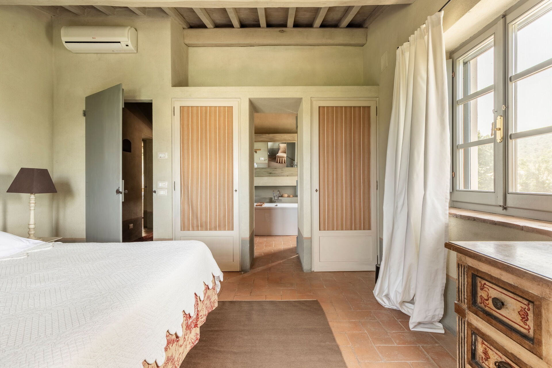 Villa Danilo badkamer in San Casciano Dei Bagni