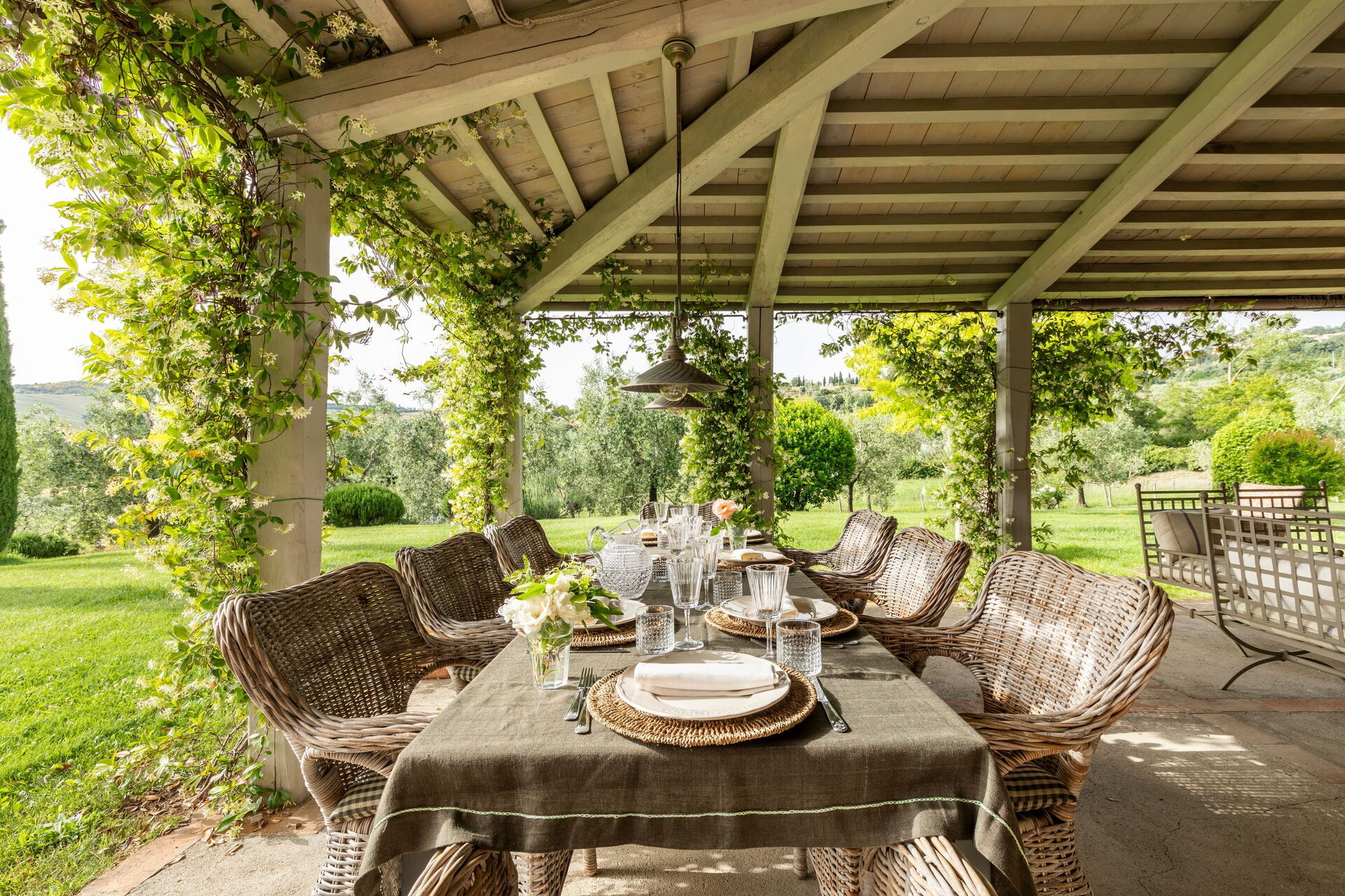 Villa Danilo slaapkamer in San Casciano Dei Bagni