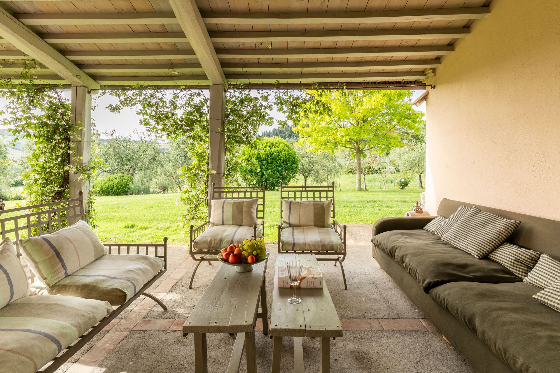 Villa Danilo keuken in San Casciano Dei Bagni