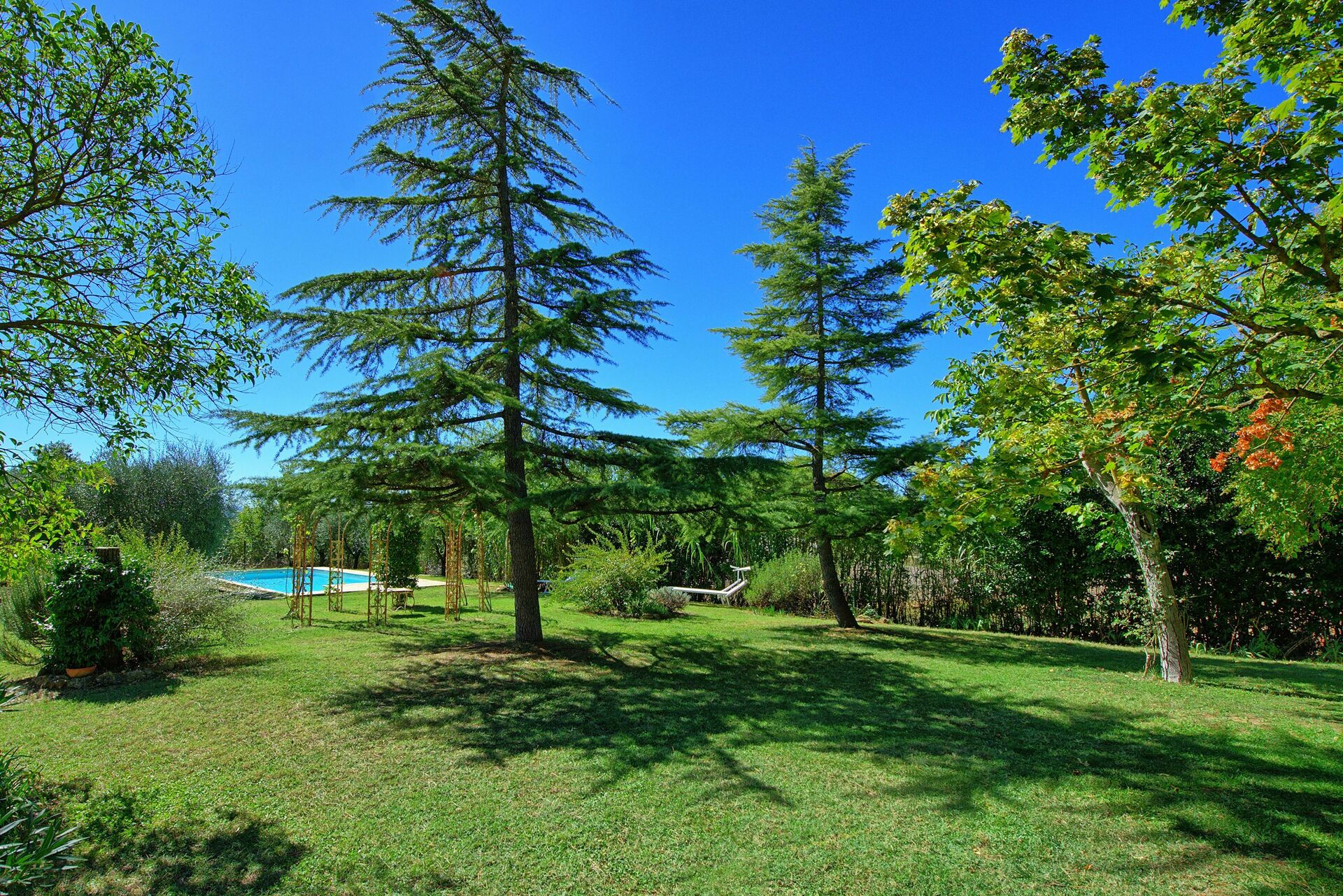 Casa Cipressi keuken in Sciano