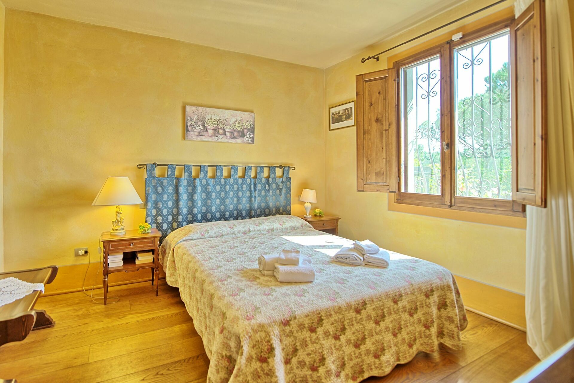 Casa Cipressi badkamer in Sciano