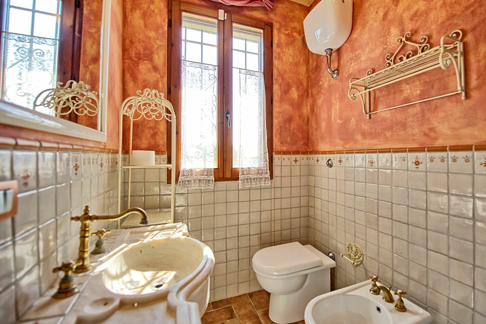 Casa Cipressi keuken in Sciano