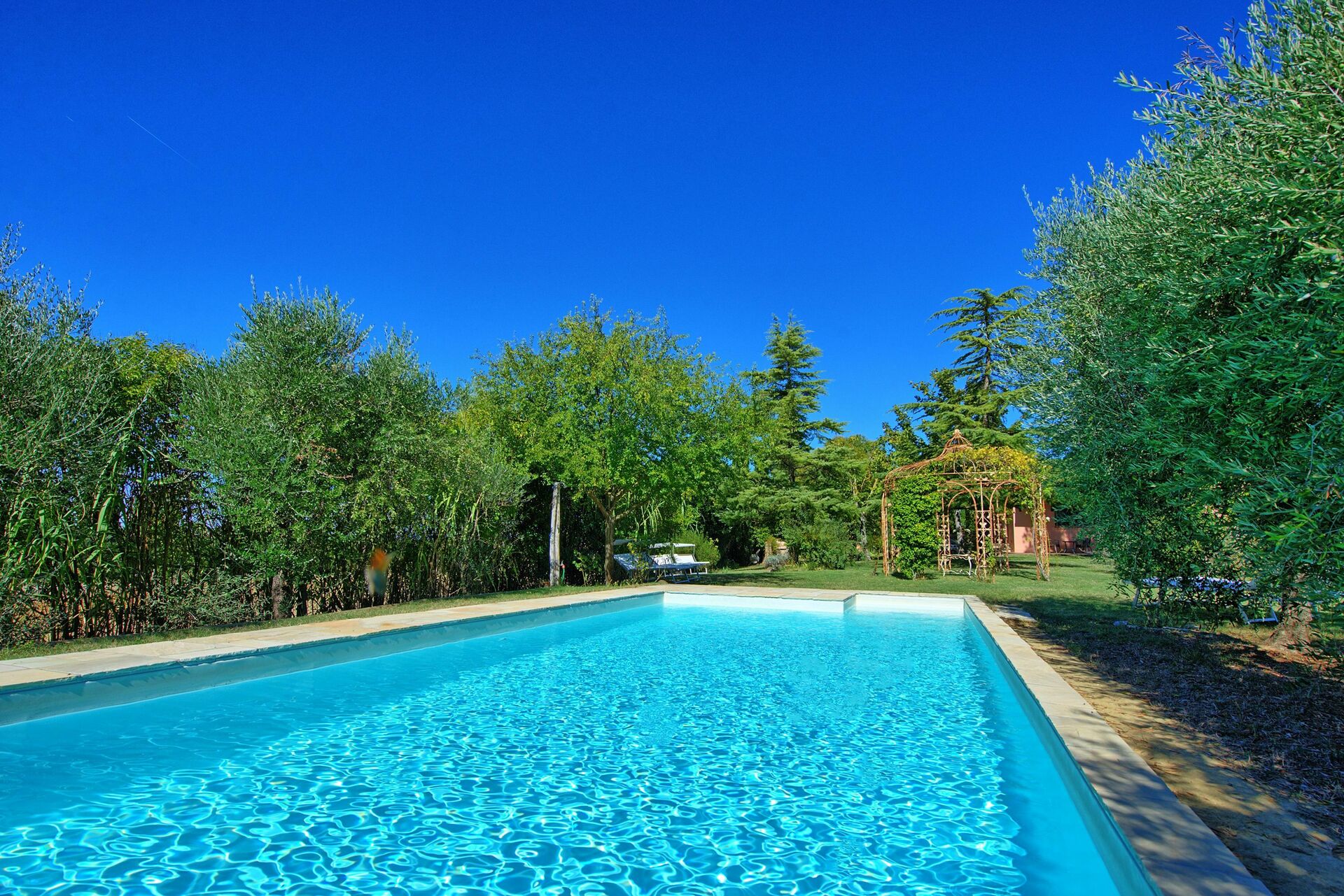 Casa Cipressi slaapkamer in Sciano