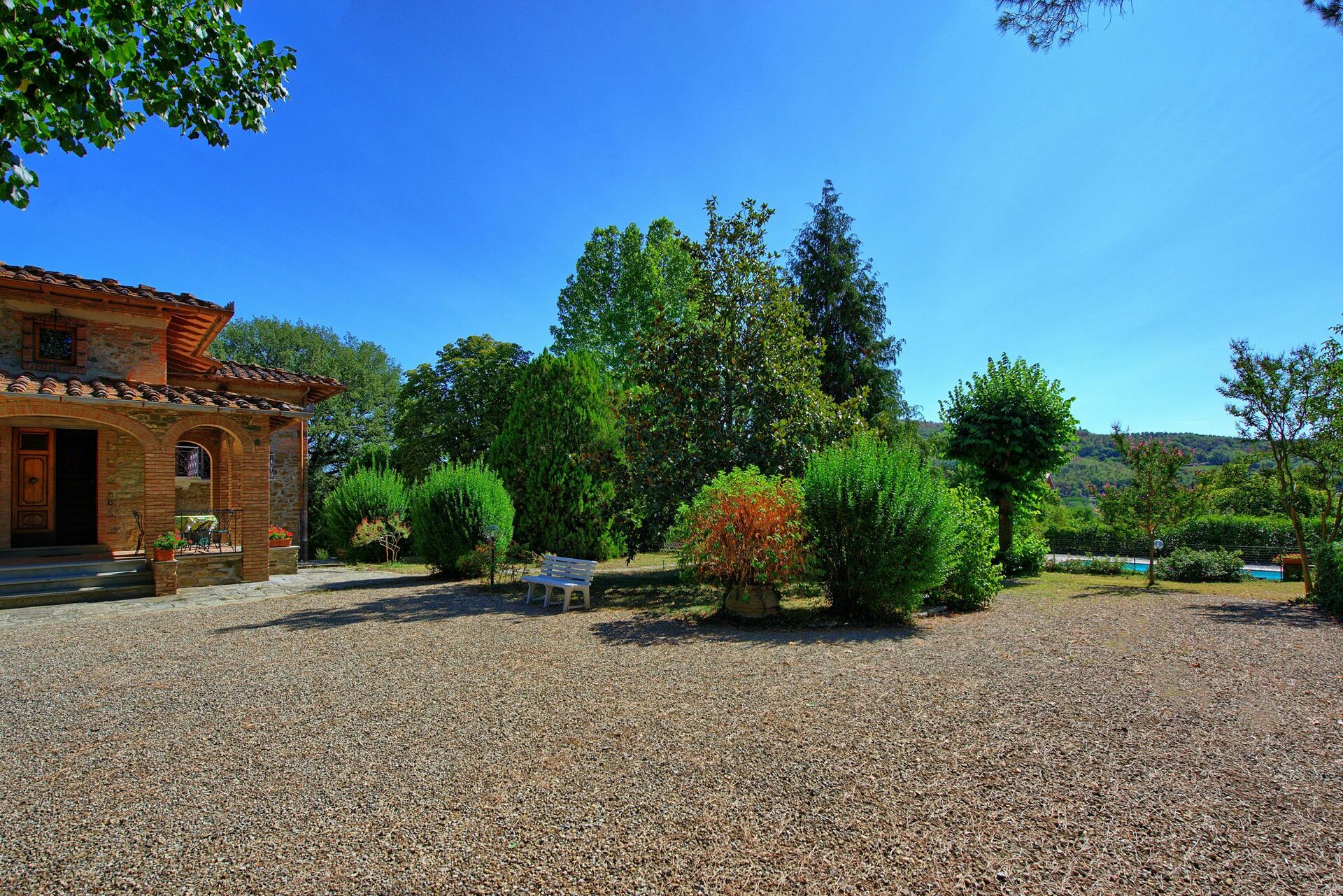 Casale Ambra tuin in Ambra