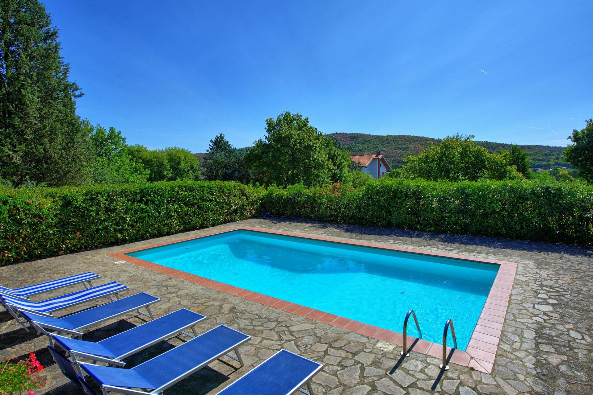 Casale Ambra tuin in Ambra