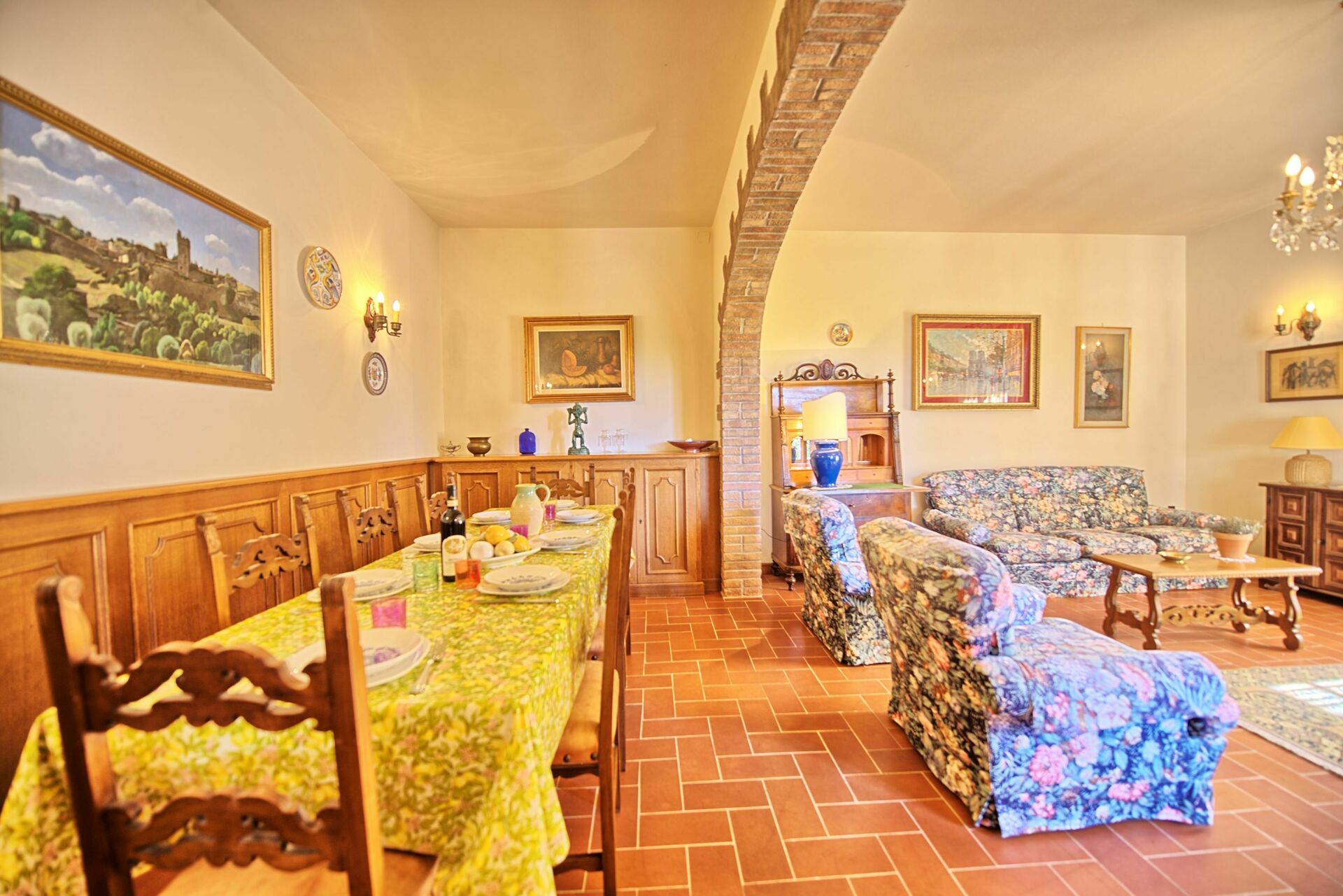 Casale Ambra tuin in Ambra