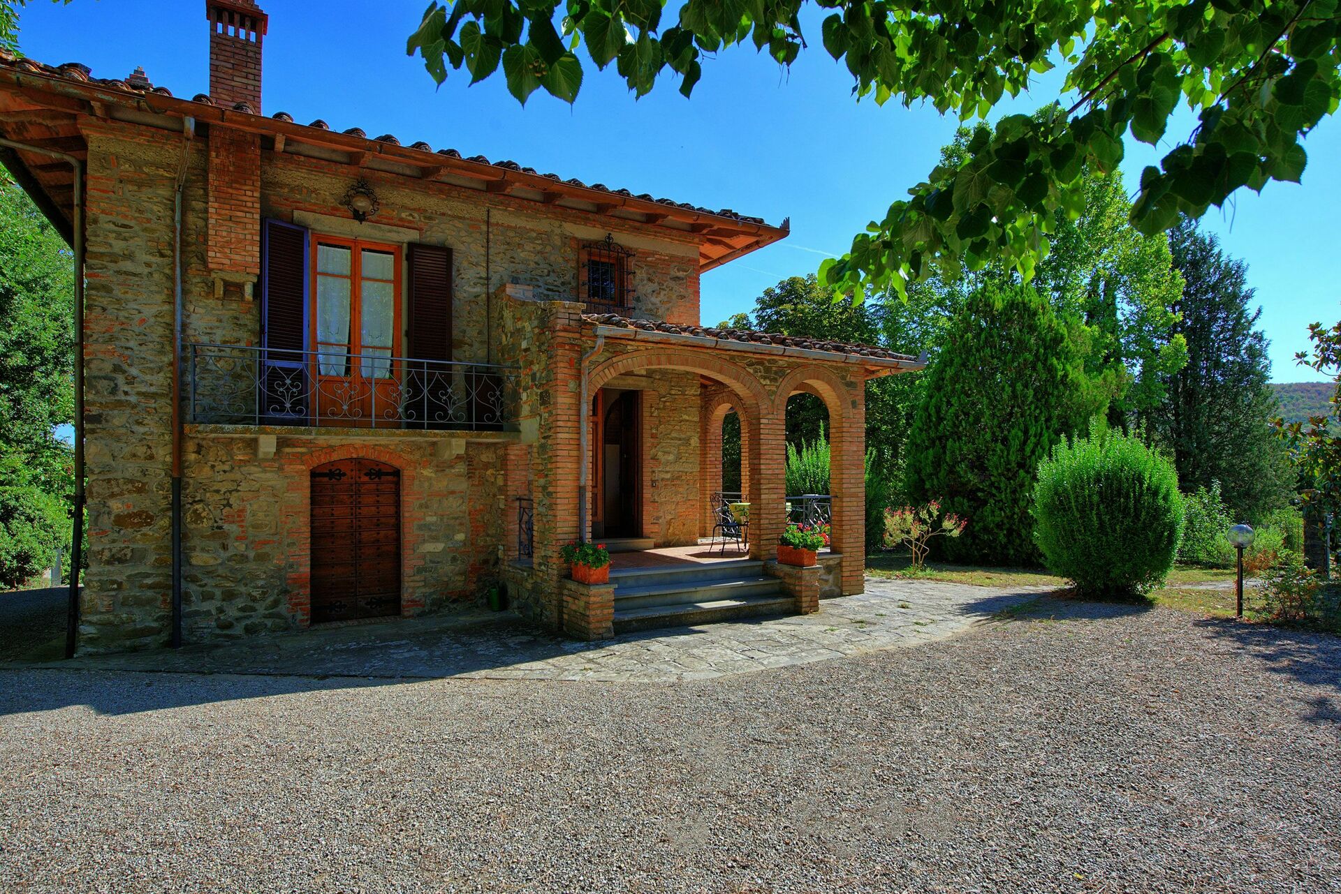 Casale Ambra tuin in Ambra