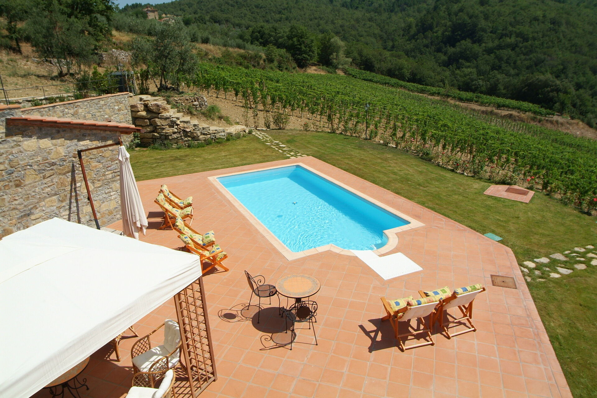 Villa Barbischio in Gaiole In Chianti, Toscane