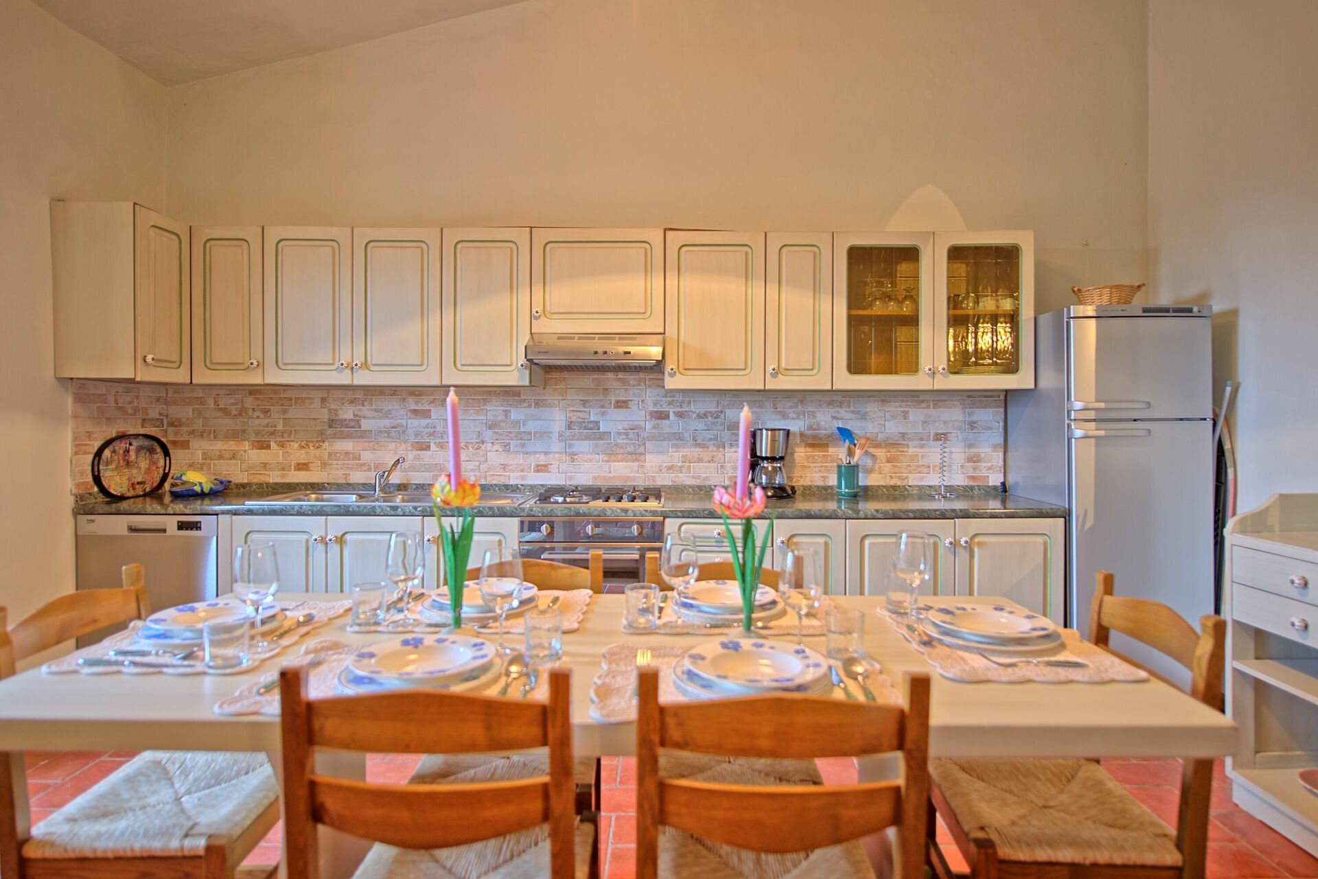 Villa Gloria tuin in Lucignano