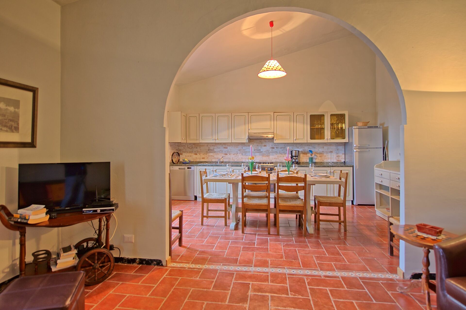 Villa Gloria tuin in Lucignano