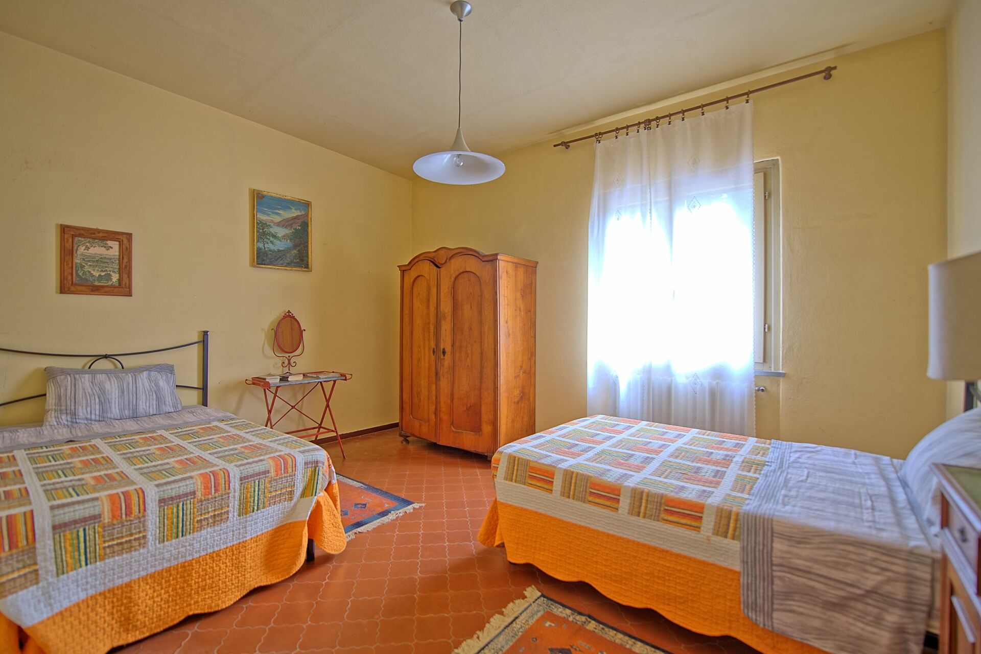 Villa Gloria tuin in Lucignano