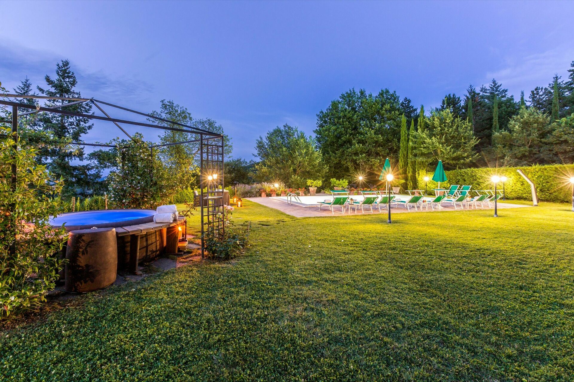 Torre Del Cielo slaapkamer in Monterchi