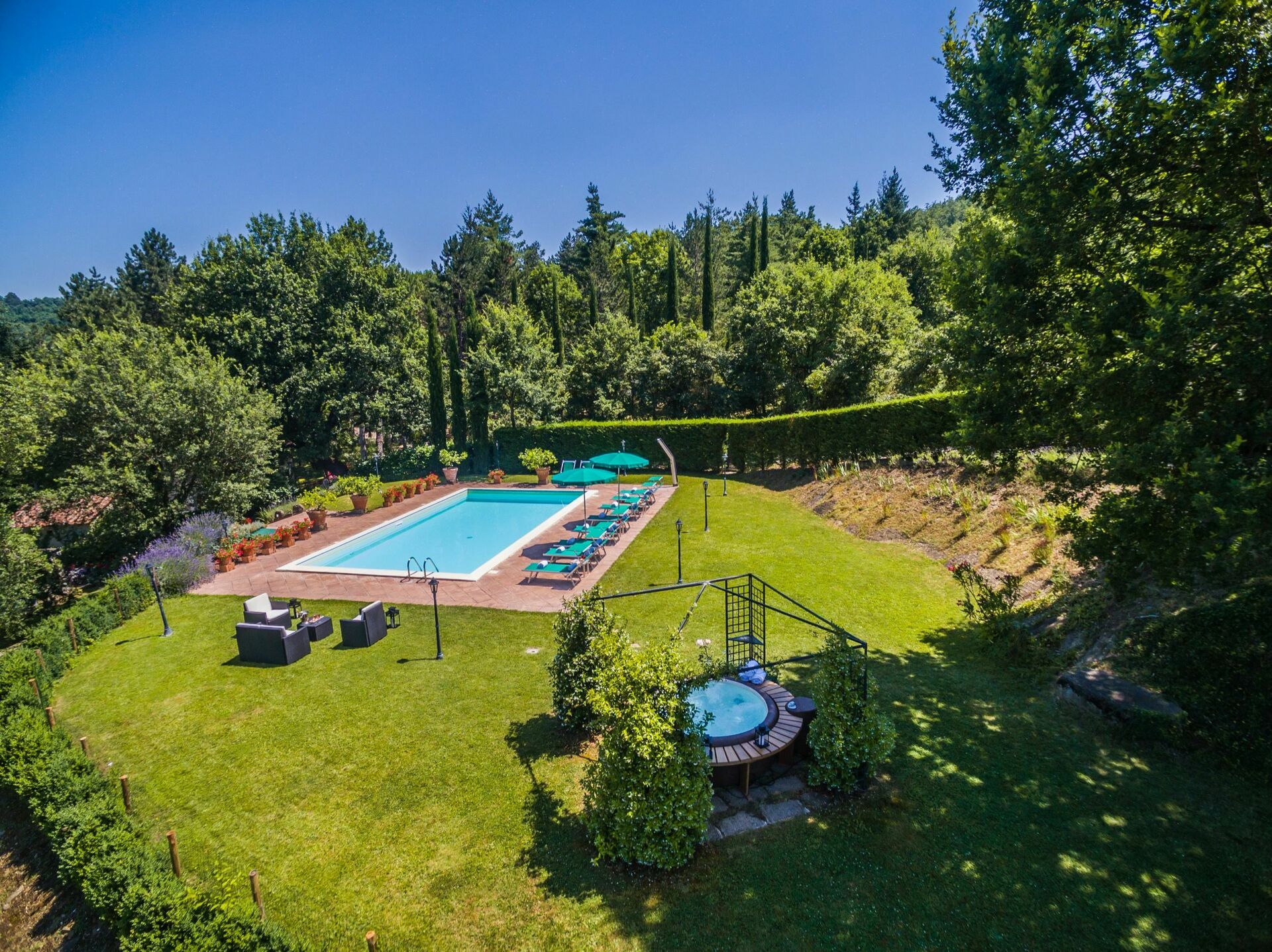 Torre Del Cielo badkamer in Monterchi
