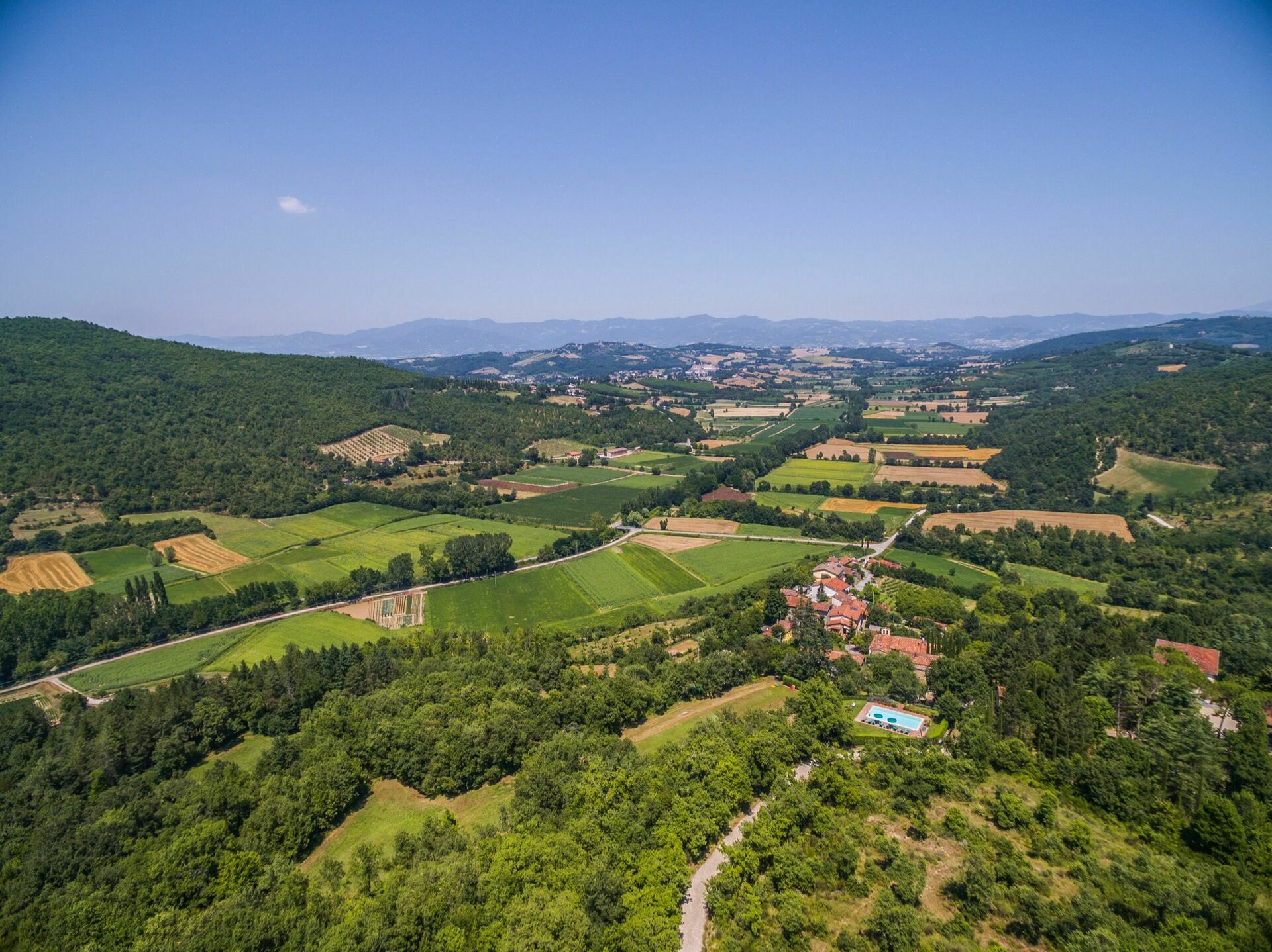Torre Del Cielo slaapkamer in Monterchi