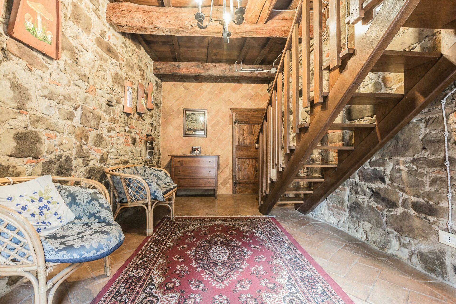 Torre Del Cielo badkamer in Monterchi