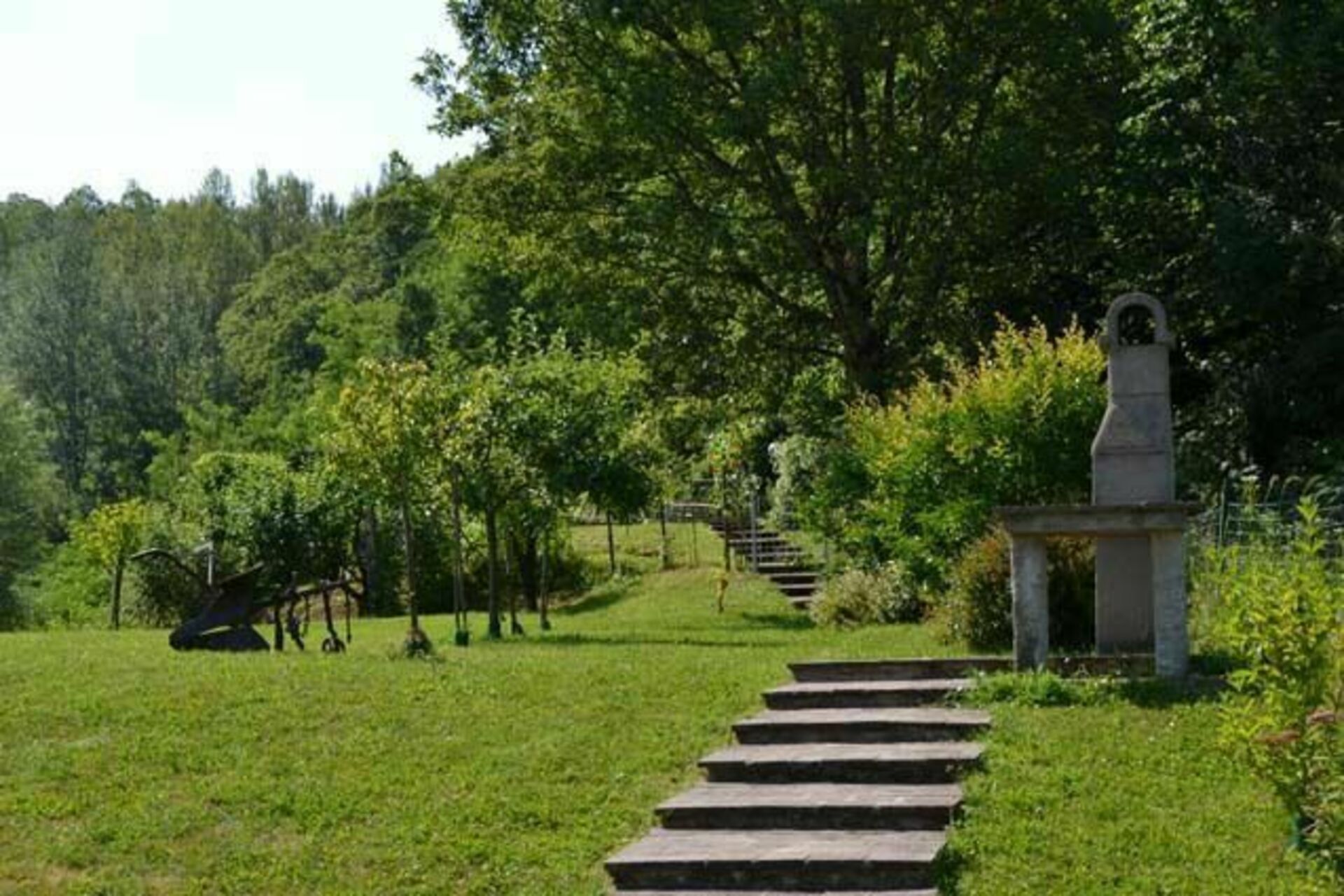 Villa Il Nido badkamer in Castelnuovo Di Garfagnana