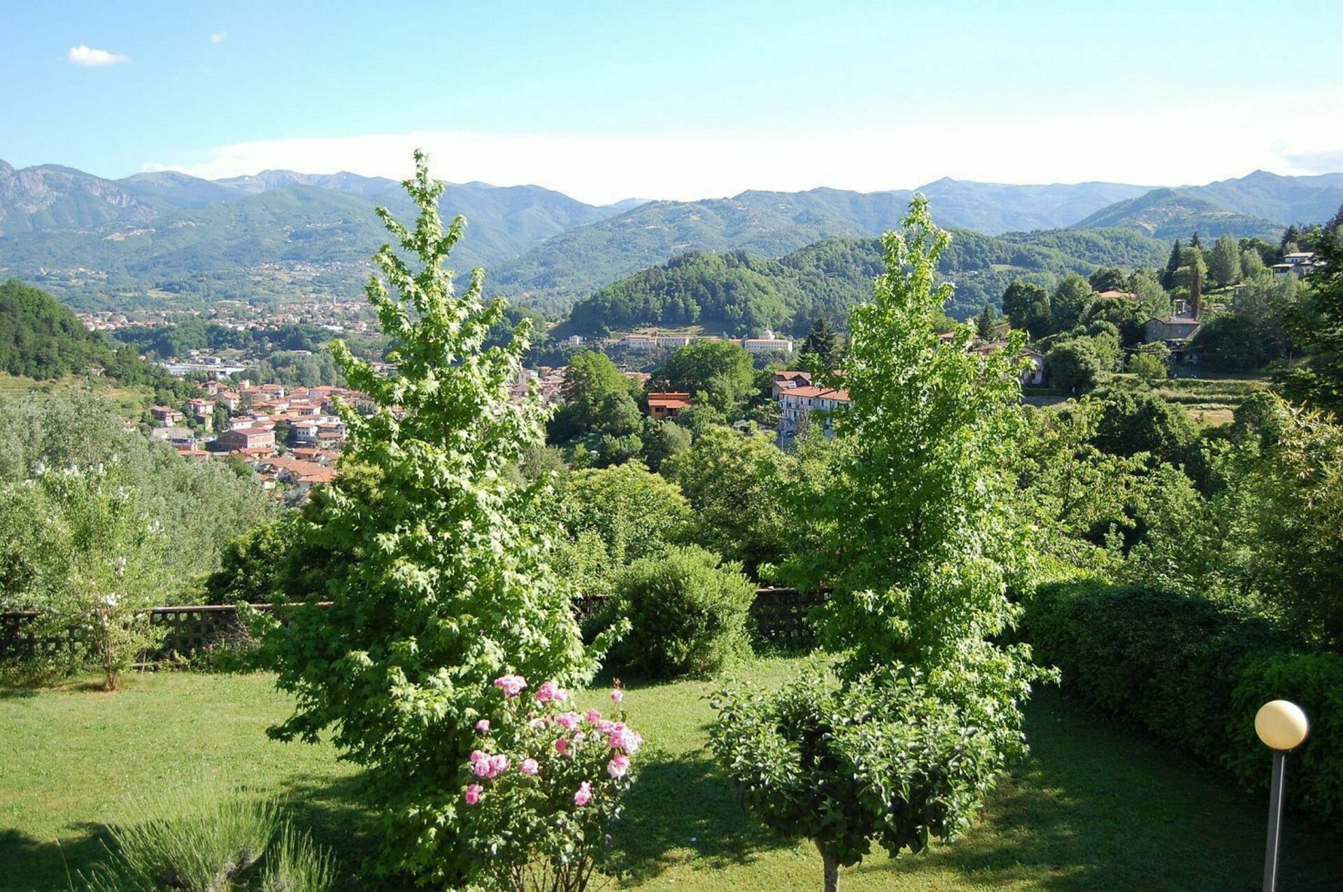 Villa Il Nido slaapkamer in Castelnuovo Di Garfagnana