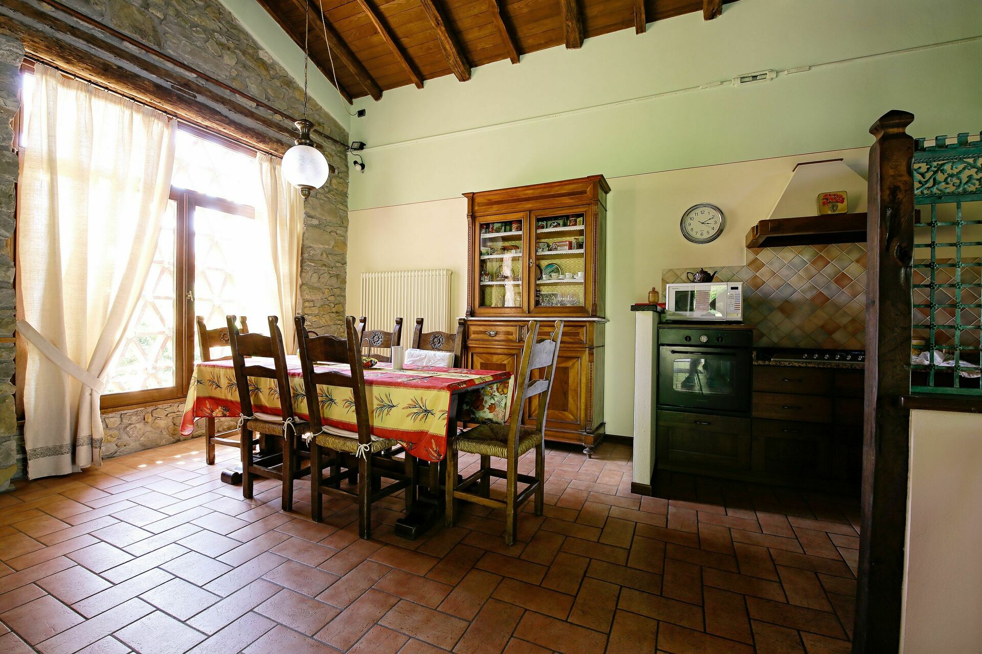 Villa Il Nido badkamer in Castelnuovo Di Garfagnana