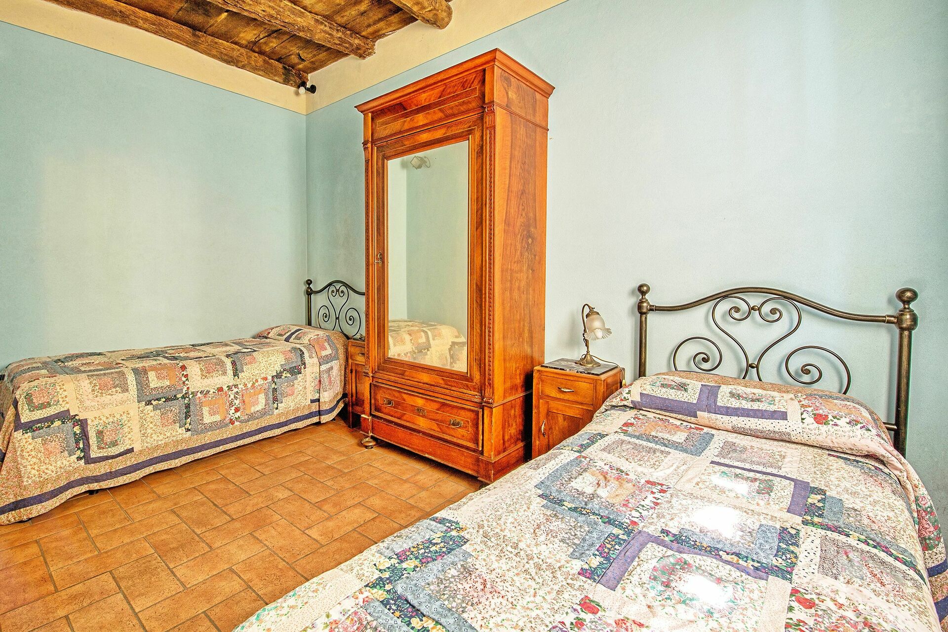 Villa Il Nido badkamer in Castelnuovo Di Garfagnana