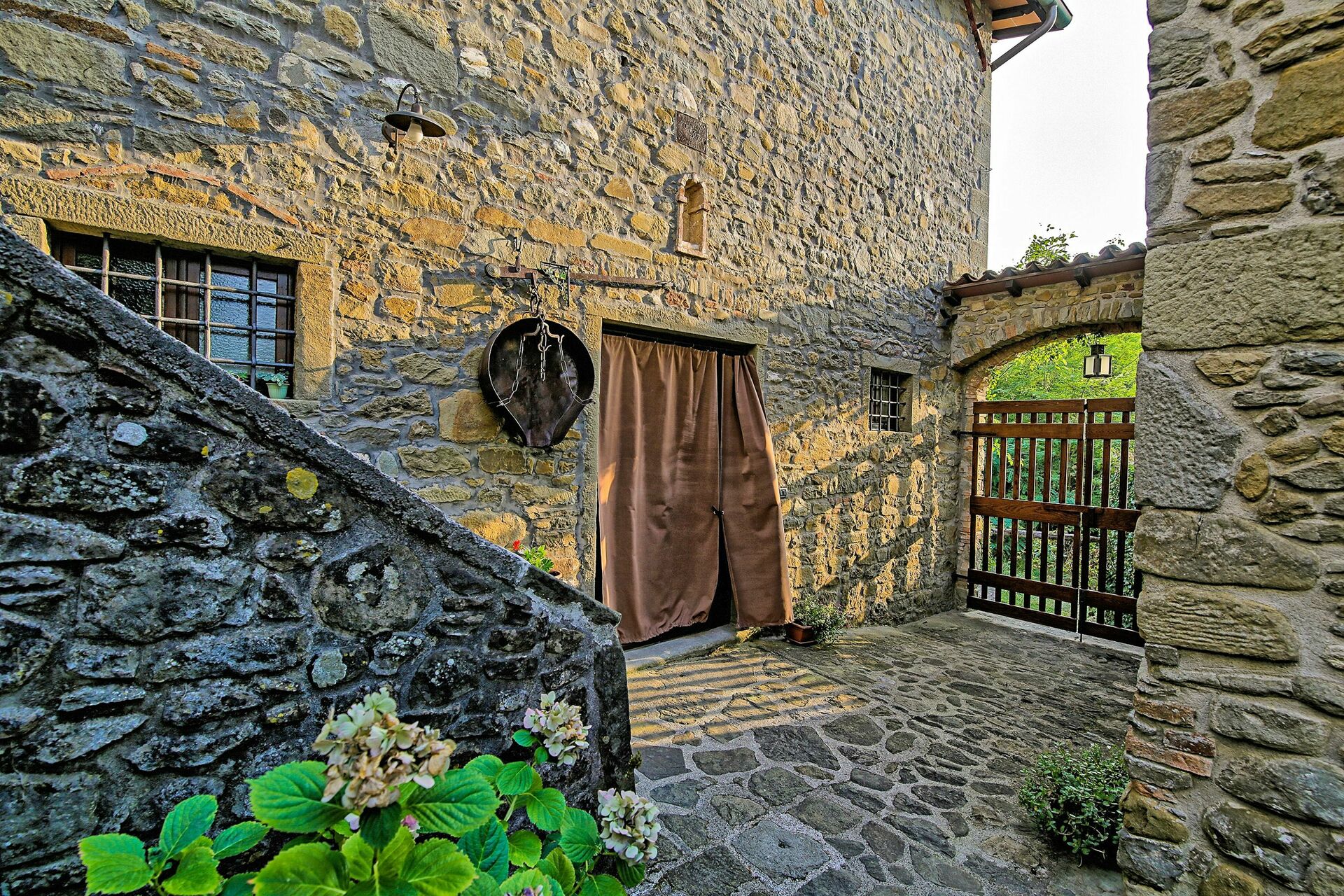 Villa Il Nido keuken in Castelnuovo Di Garfagnana