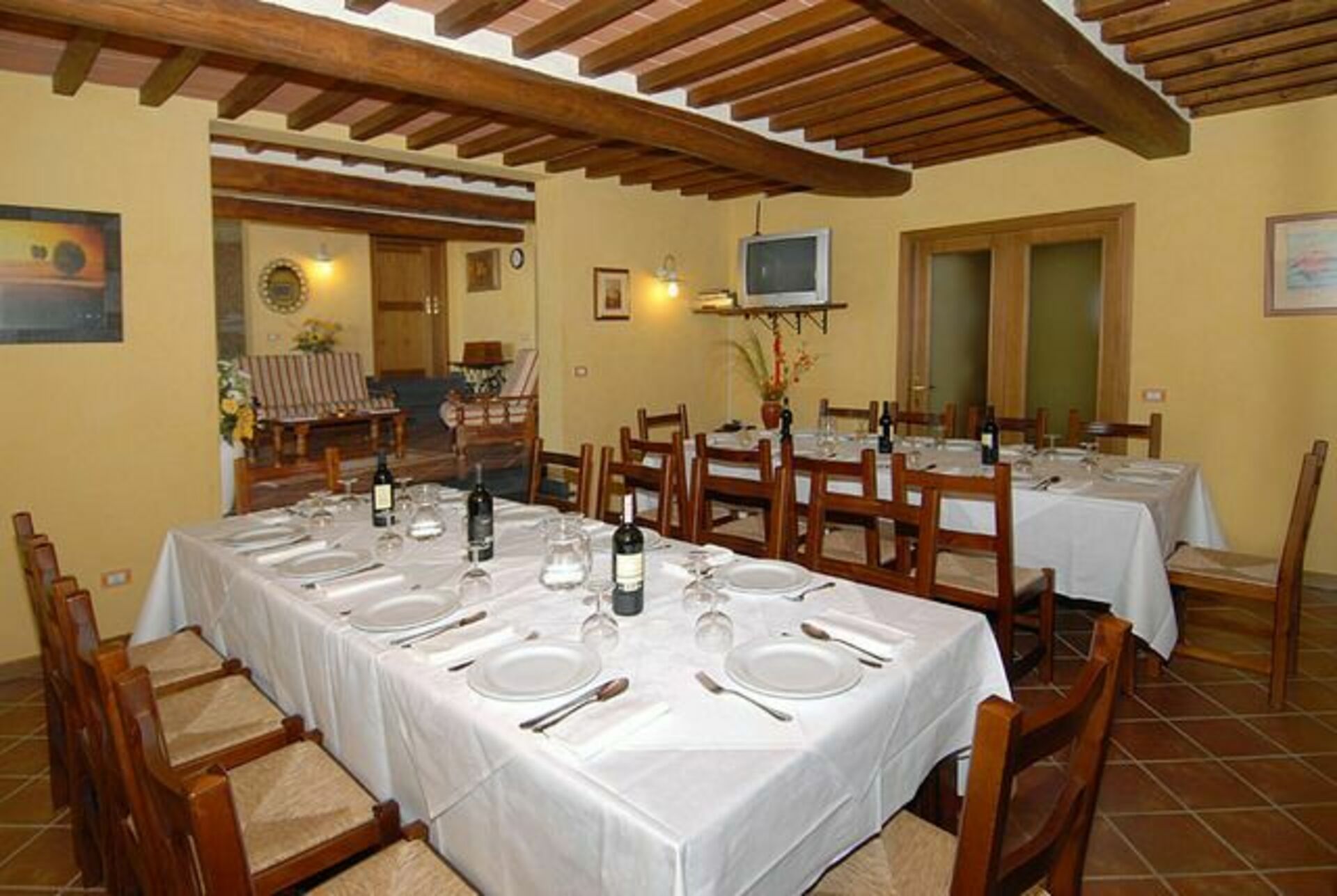 Villa Le Ferrette slaapkamer in Montecatini Terme